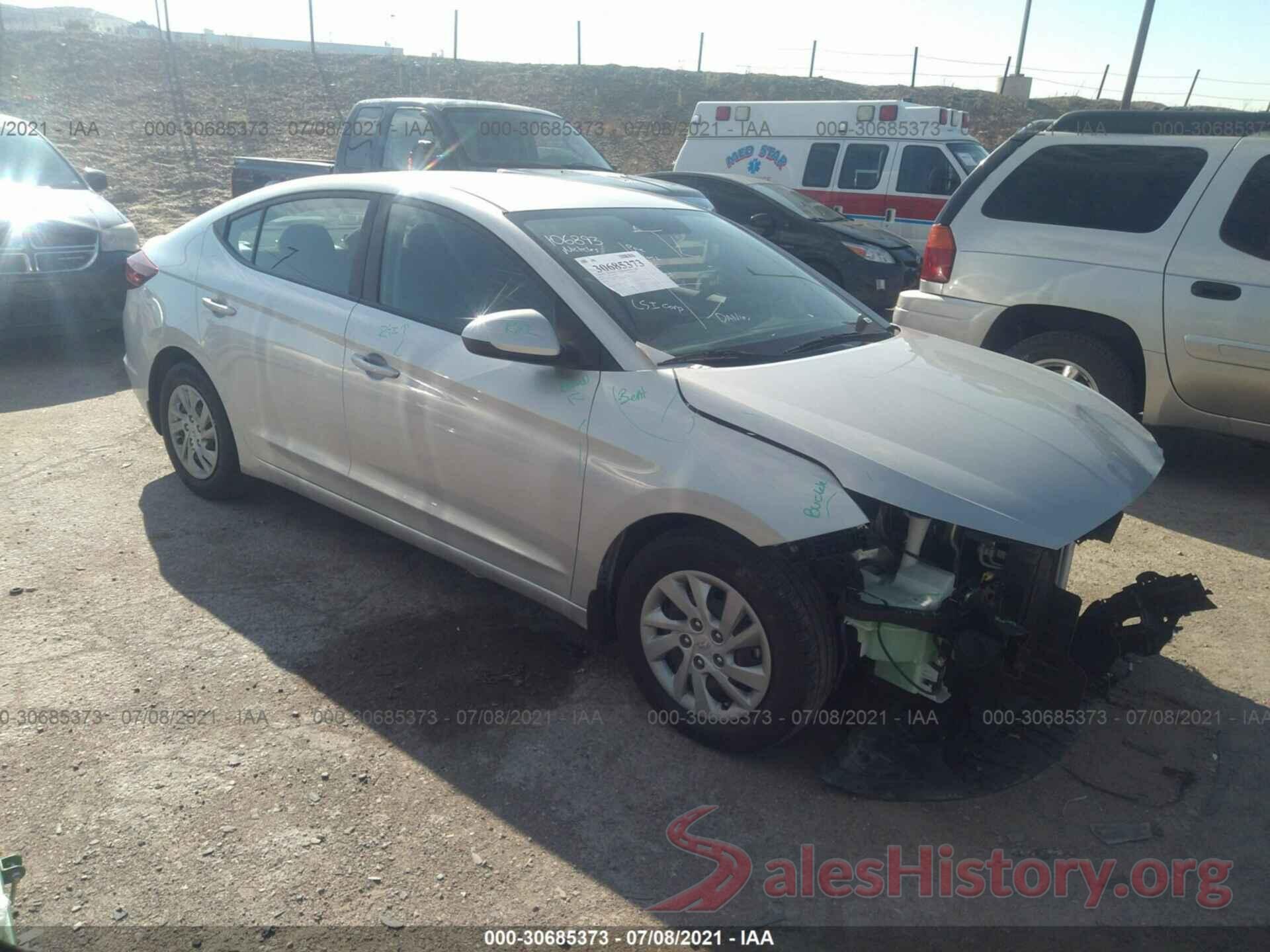 5NPD74LF9KH431821 2019 HYUNDAI ELANTRA