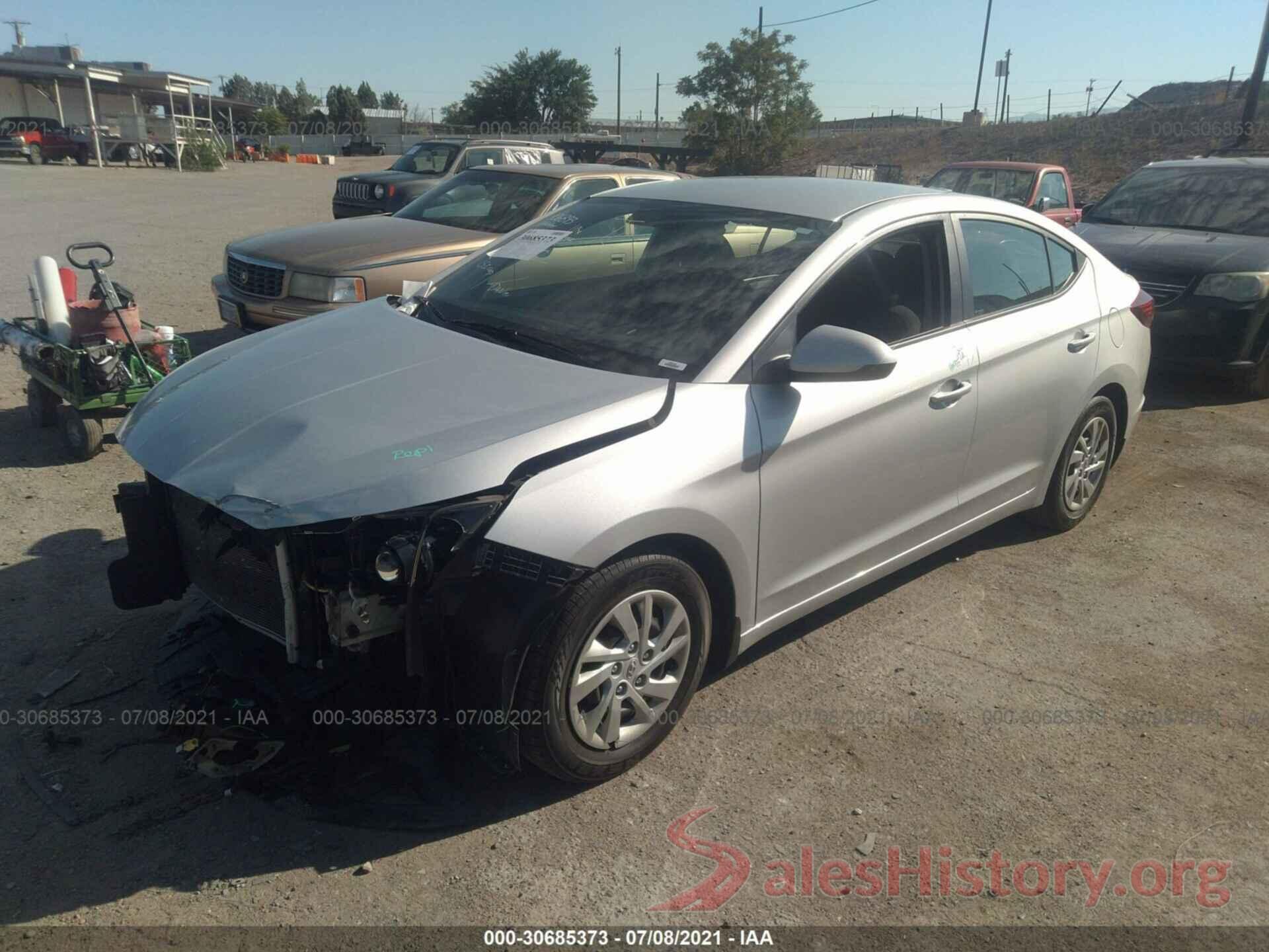 5NPD74LF9KH431821 2019 HYUNDAI ELANTRA