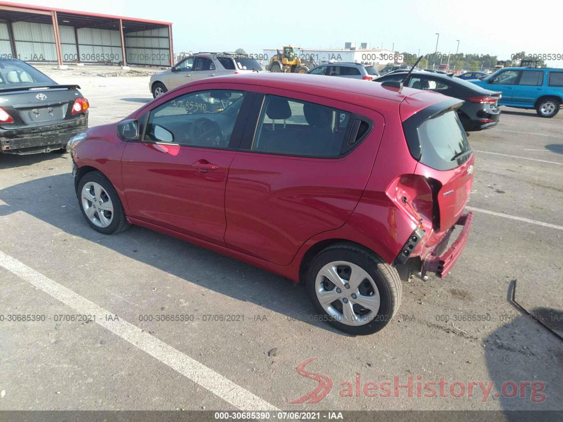 KL8CB6SA4LC418542 2020 CHEVROLET SPARK