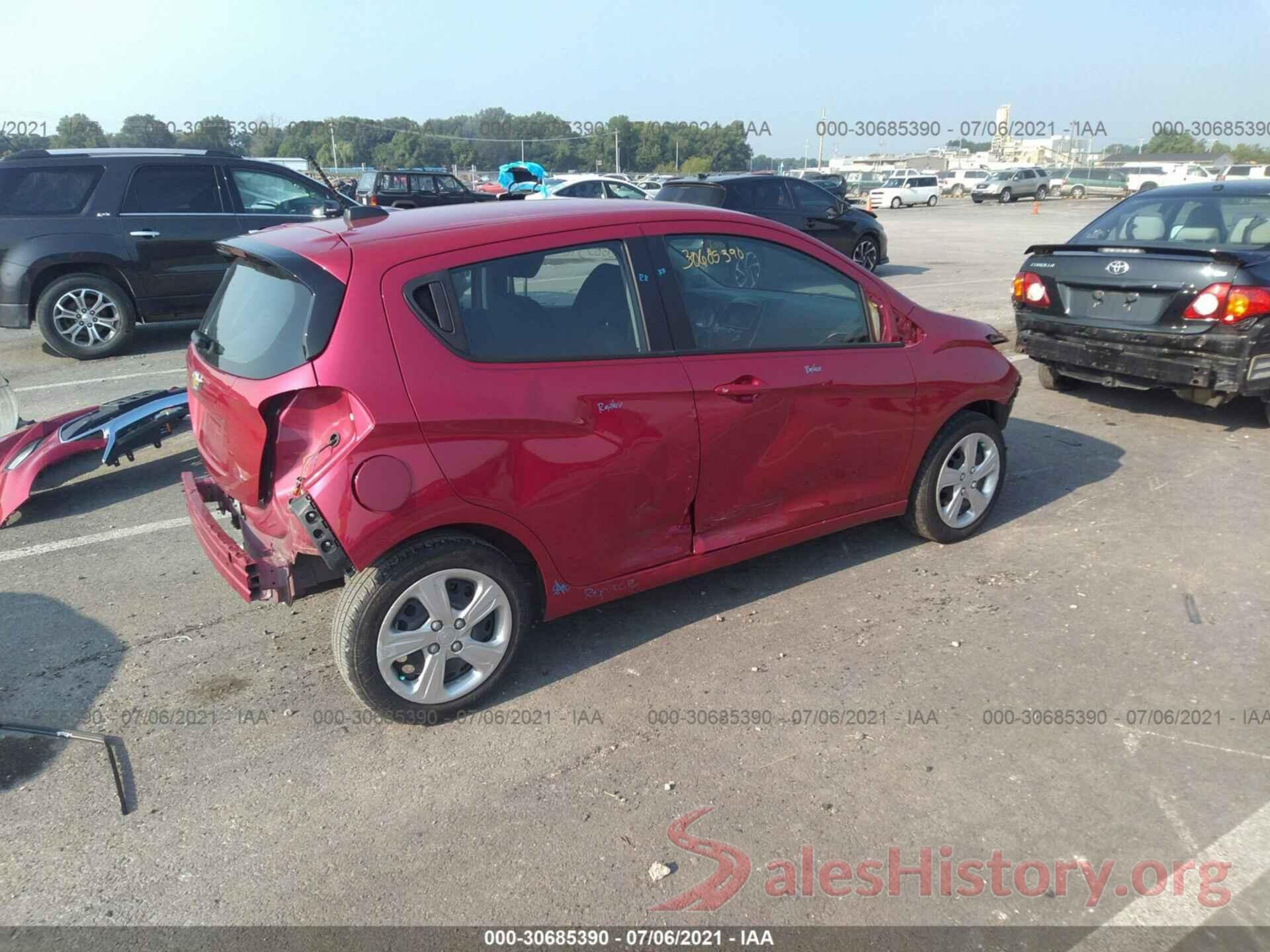 KL8CB6SA4LC418542 2020 CHEVROLET SPARK