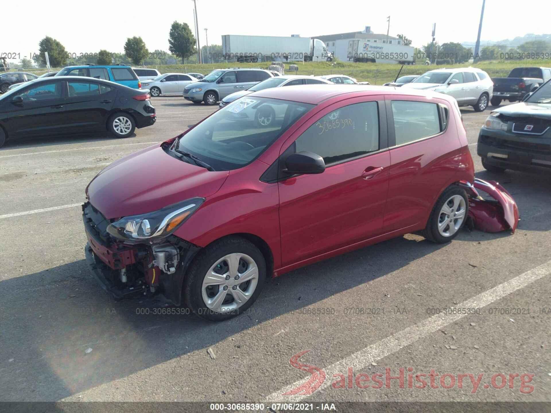 KL8CB6SA4LC418542 2020 CHEVROLET SPARK