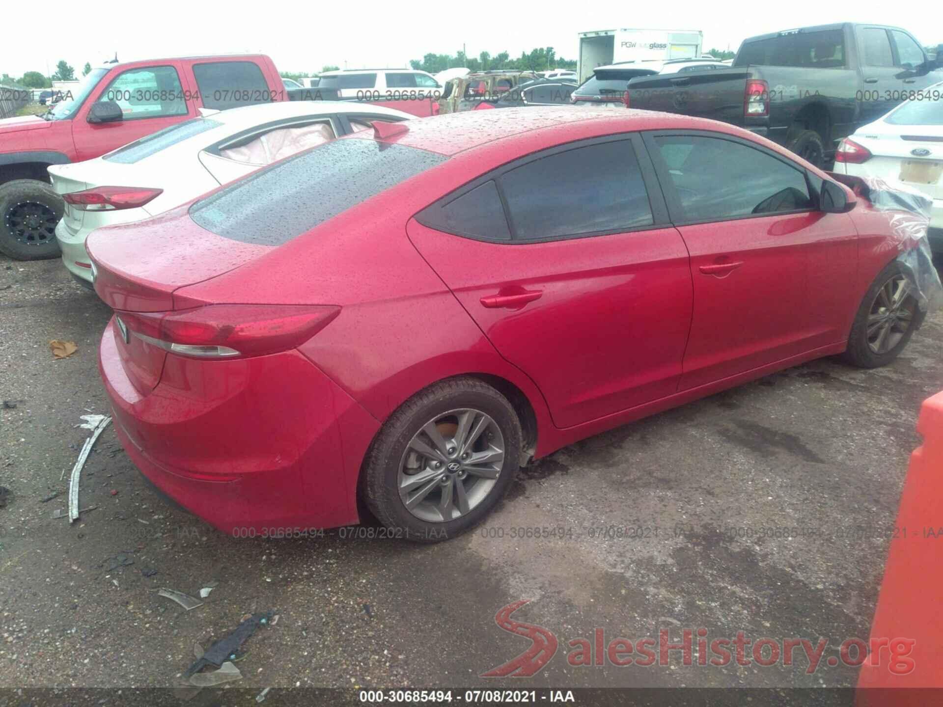 5NPD84LF6JH300177 2018 HYUNDAI ELANTRA