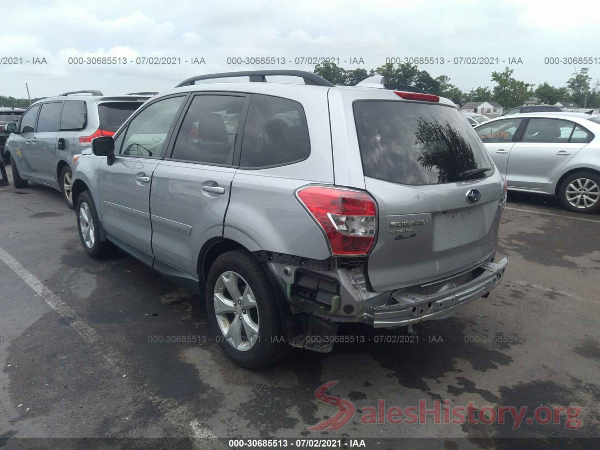 JF2SJADC1GH461401 2016 SUBARU FORESTER