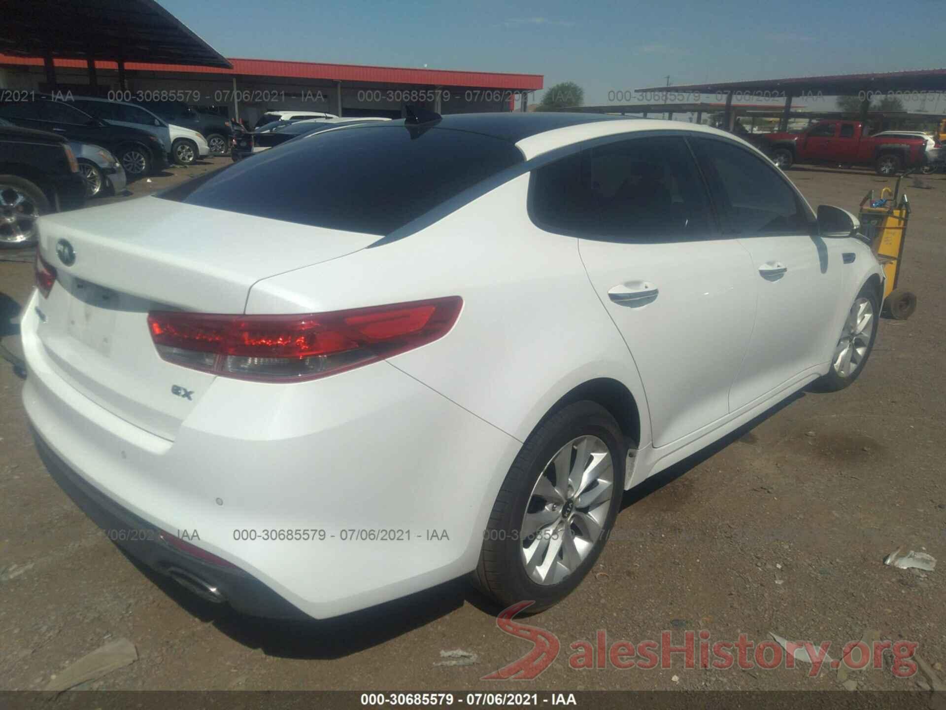 5XXGU4L32GG056191 2016 KIA OPTIMA