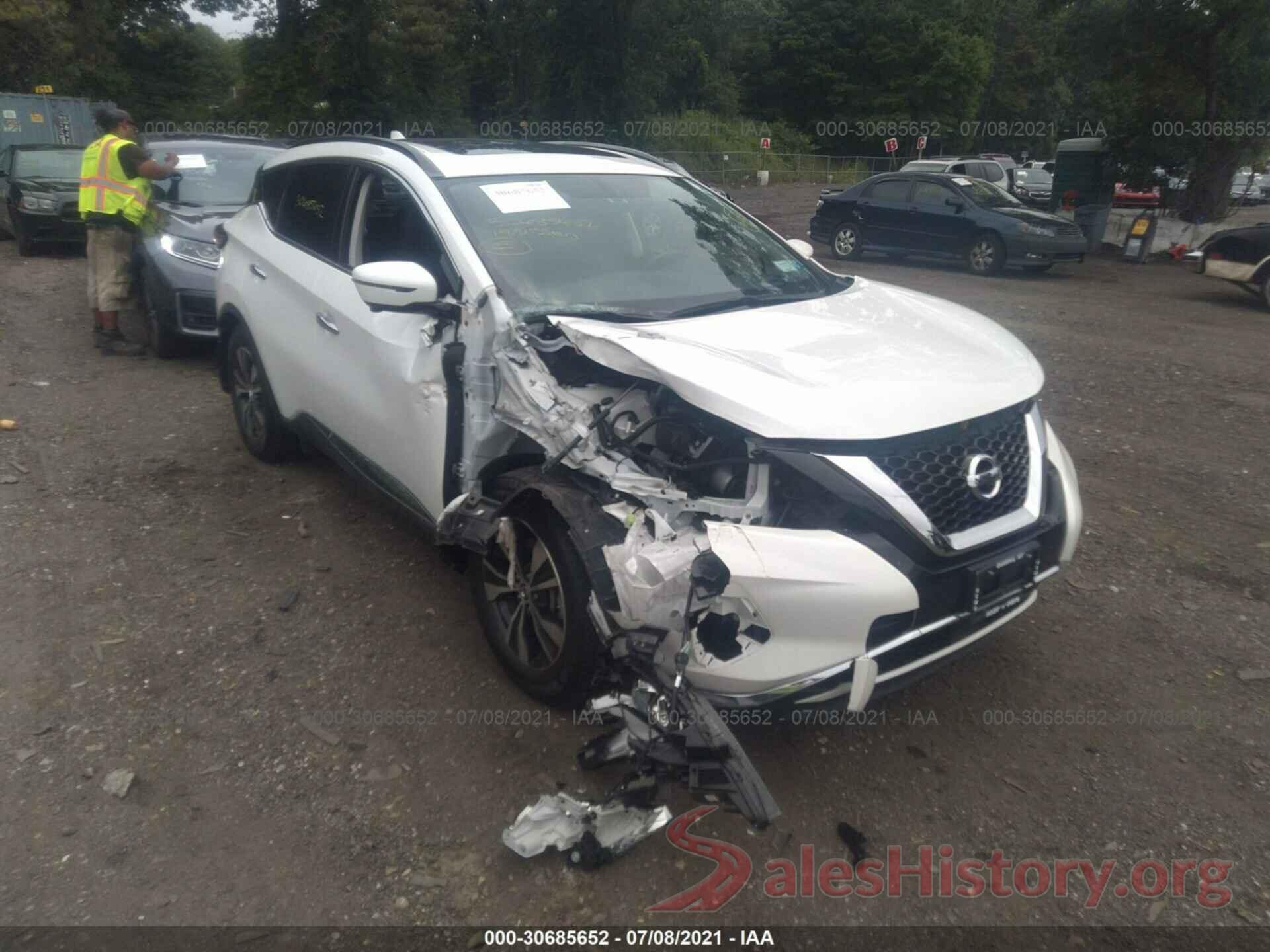 5N1AZ2MS3KN134116 2019 NISSAN MURANO