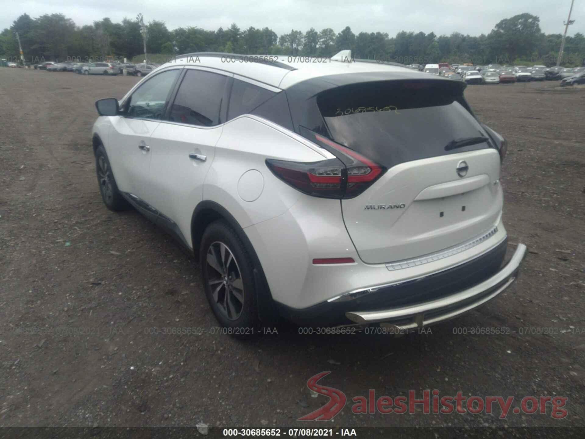 5N1AZ2MS3KN134116 2019 NISSAN MURANO