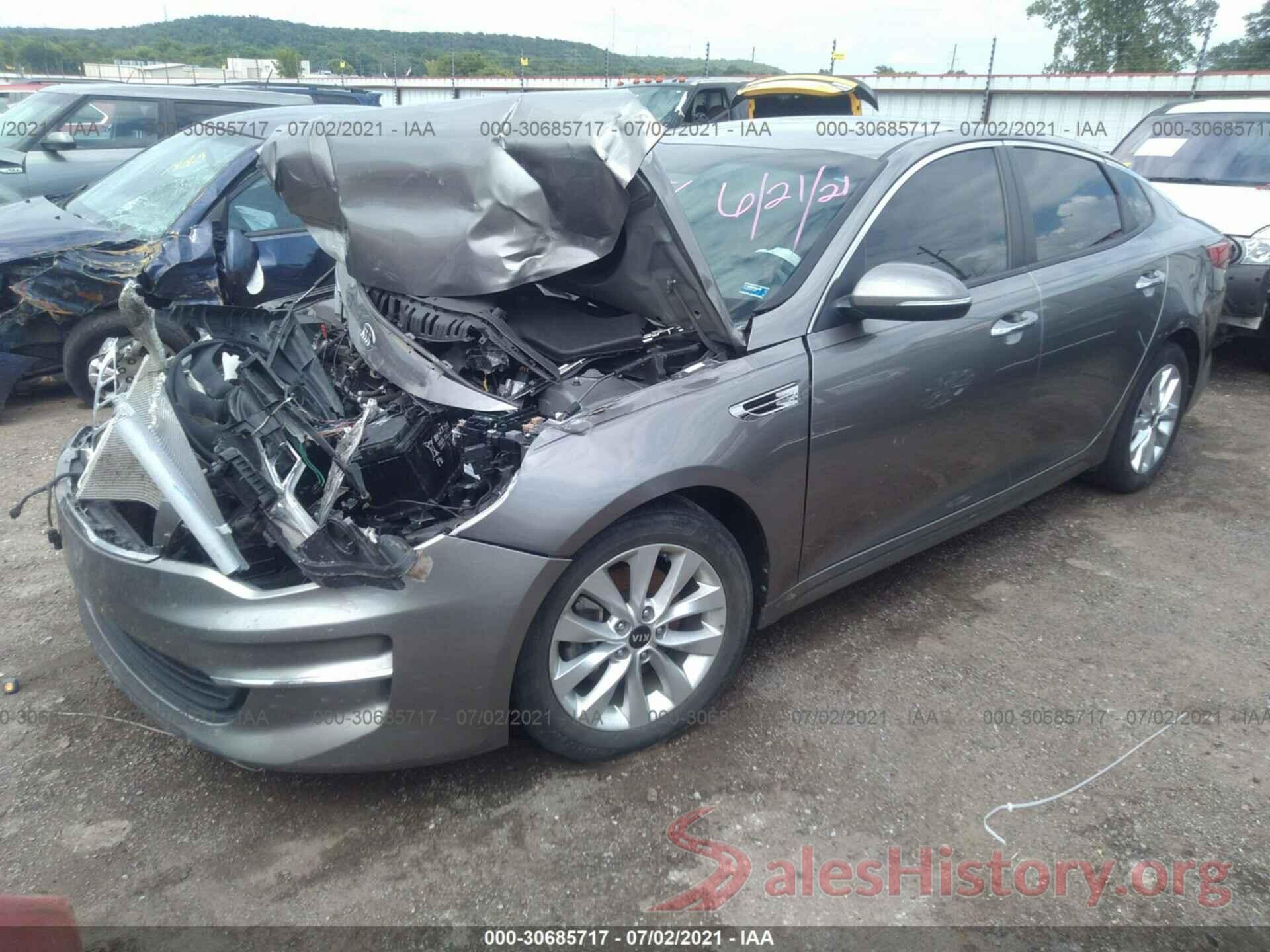 5XXGT4L36JG257344 2018 KIA OPTIMA