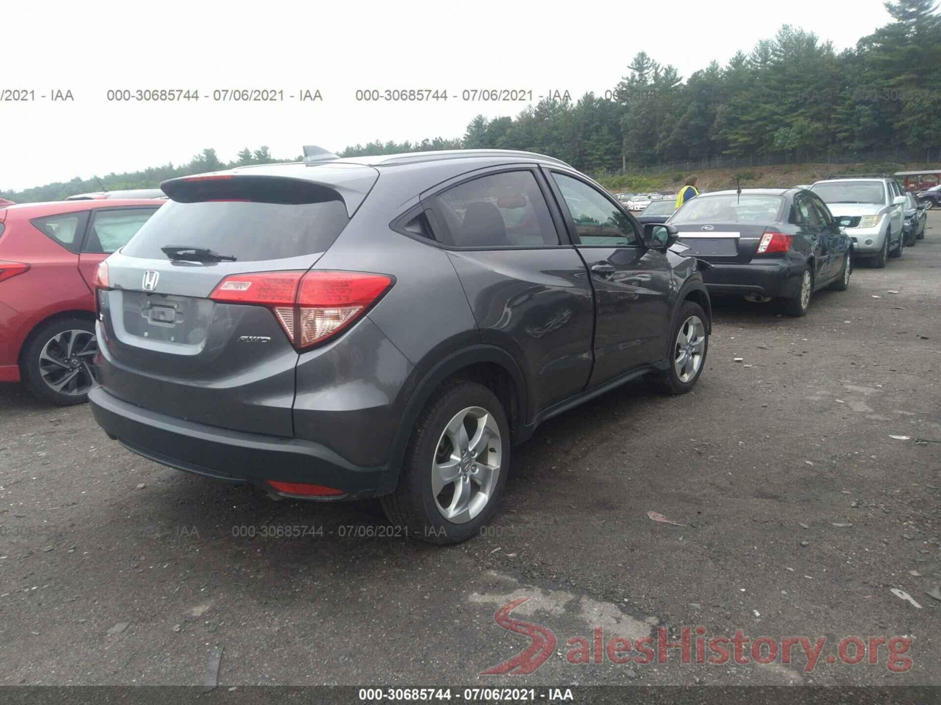 3CZRU6H71GM747415 2016 HONDA HR-V