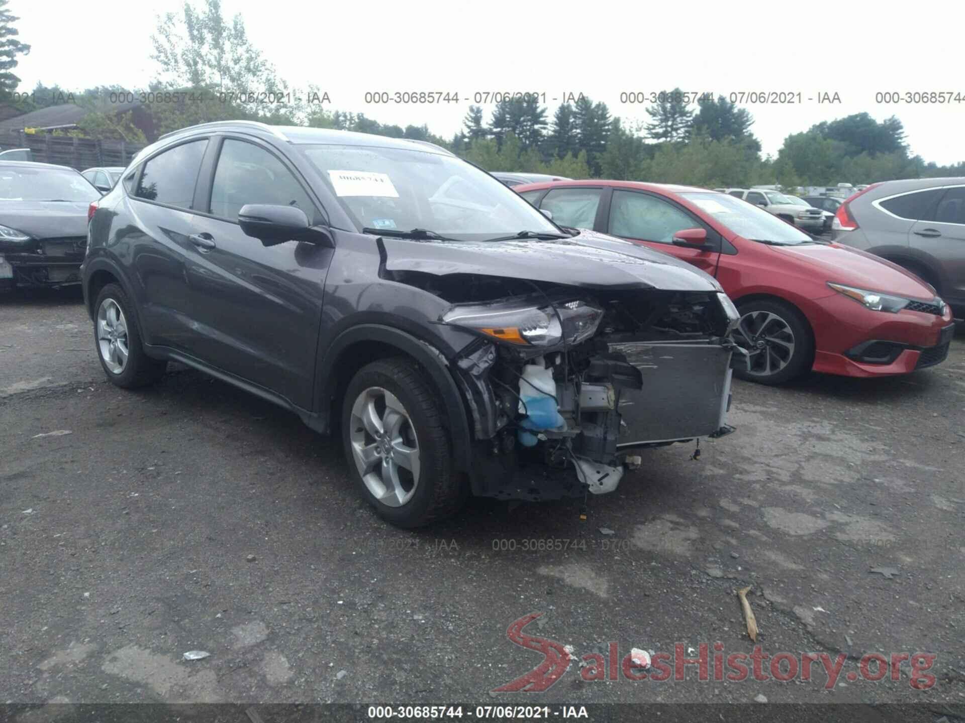 3CZRU6H71GM747415 2016 HONDA HR-V