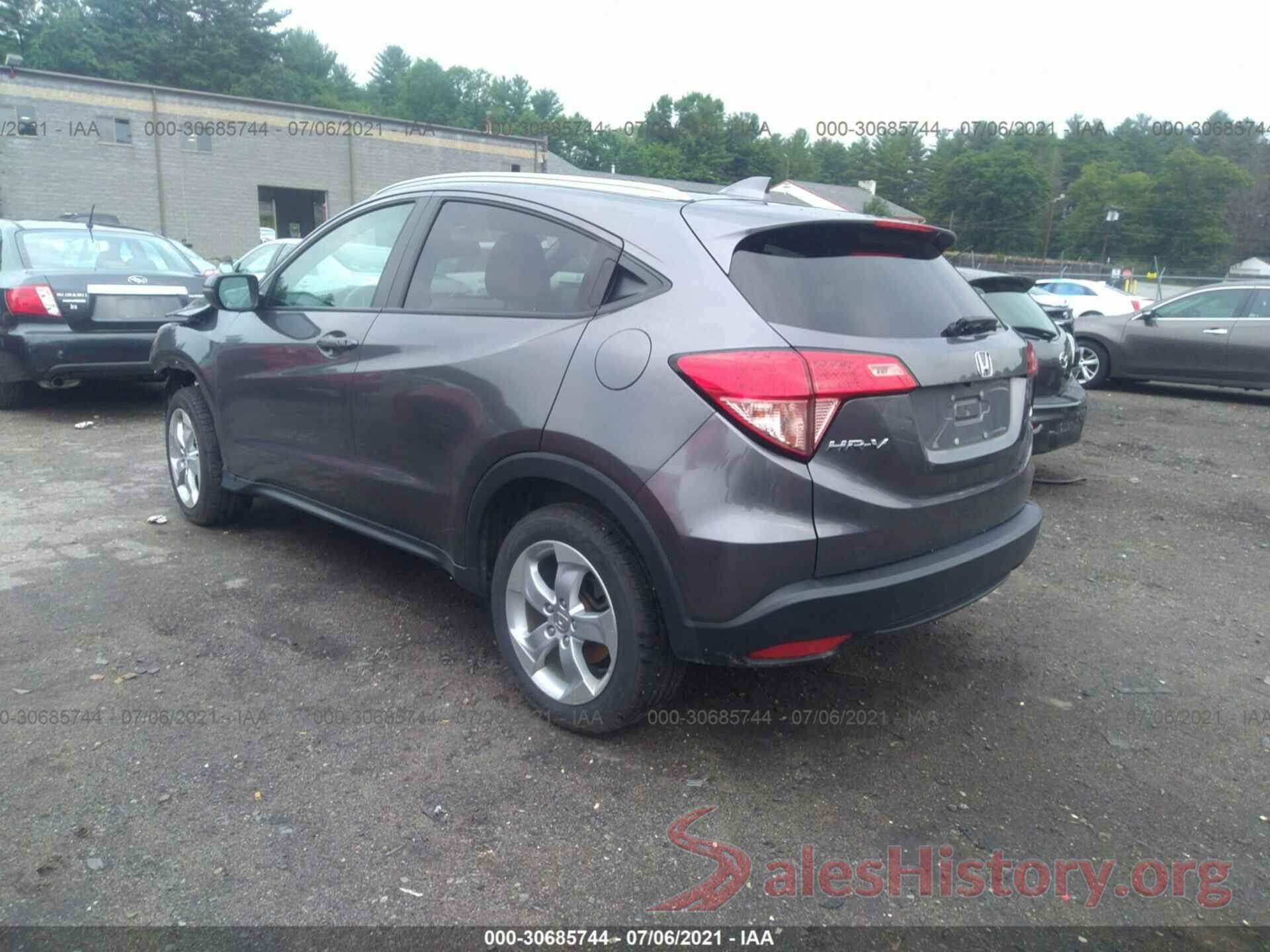 3CZRU6H71GM747415 2016 HONDA HR-V