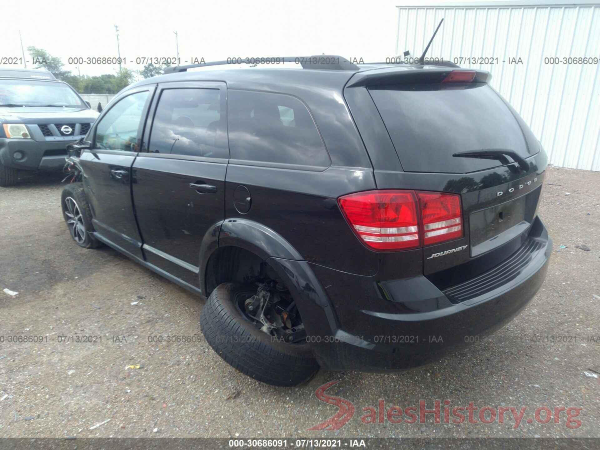 3C4PDCAB0JT253540 2018 DODGE JOURNEY