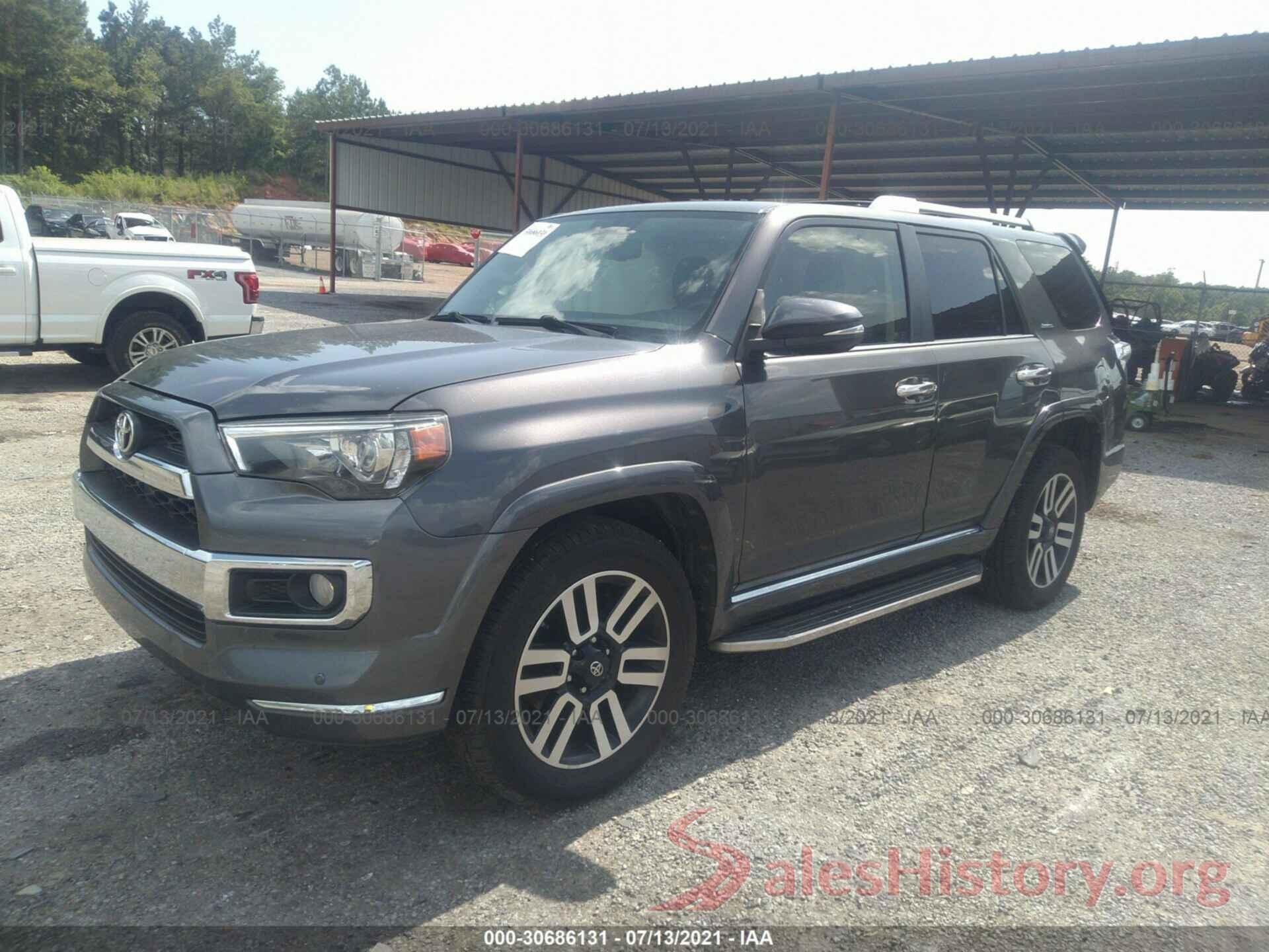 JTEZU5JR1G5141190 2016 TOYOTA 4RUNNER