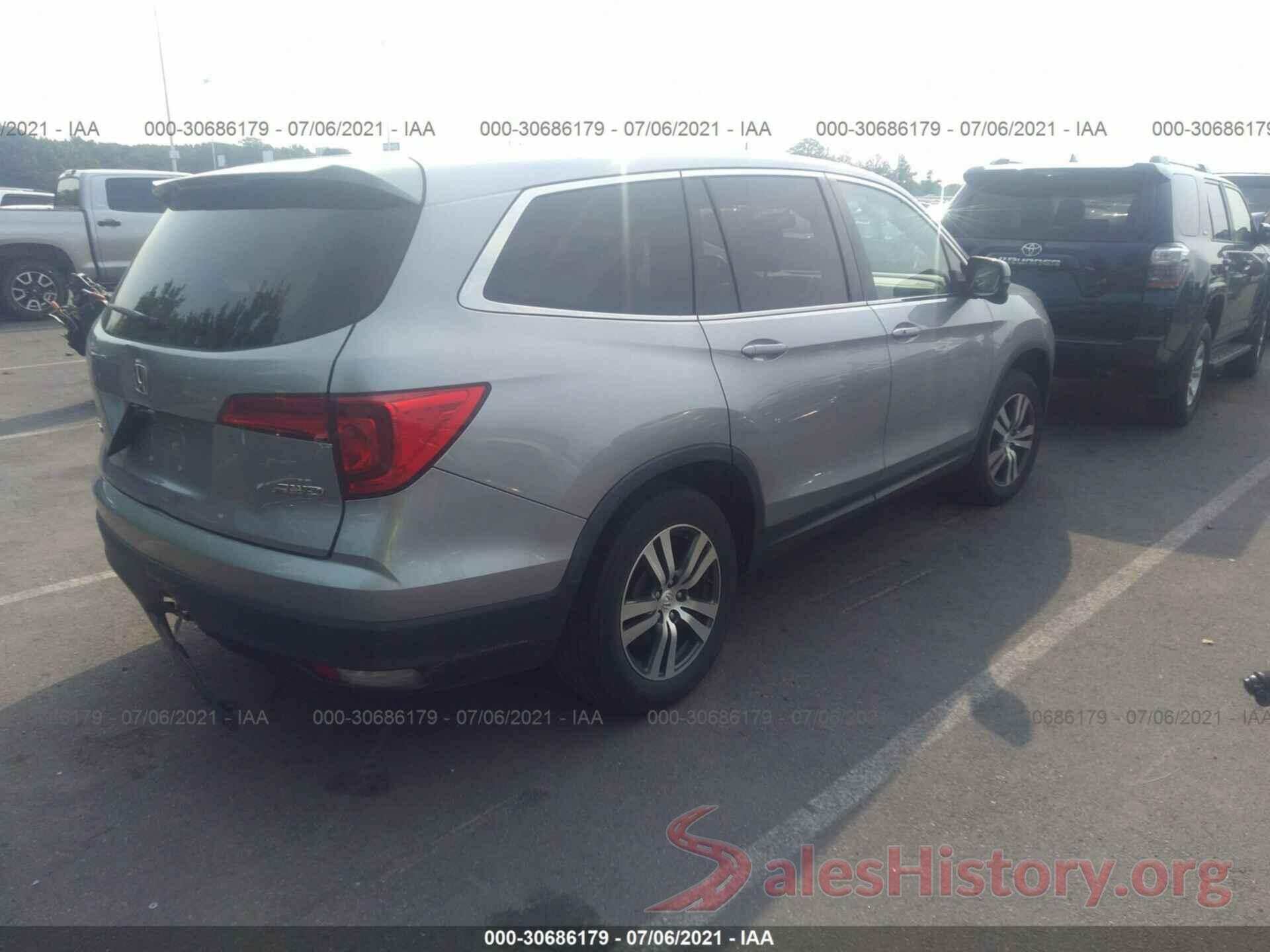 5FNYF6H73HB037871 2017 HONDA PILOT