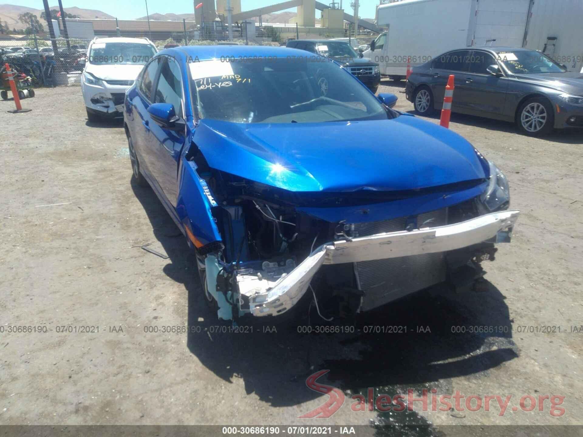 19XFC2F61KE050294 2019 HONDA CIVIC SEDAN