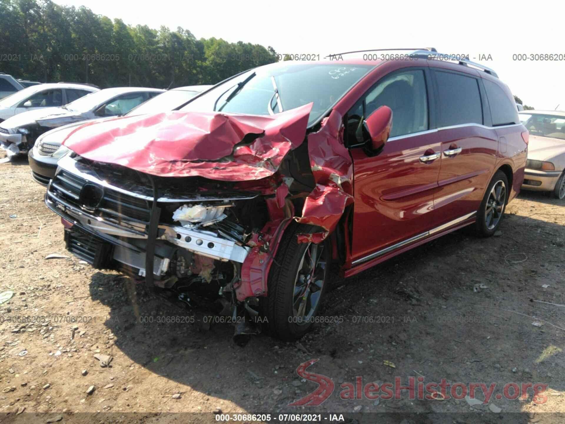 5FNRL6H94NB017221 2022 HONDA ODYSSEY