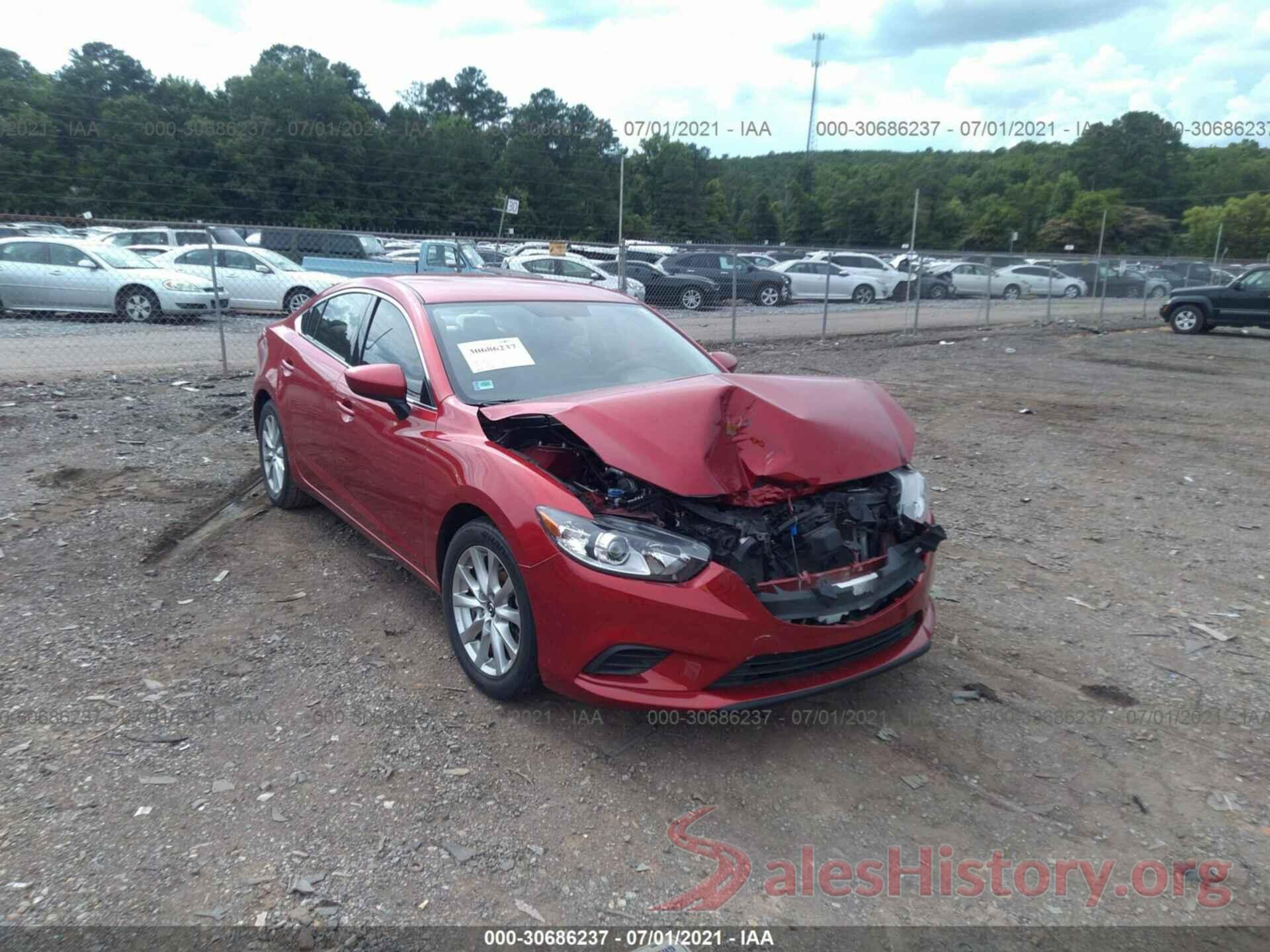 JM1GJ1U57G1469629 2016 MAZDA MAZDA6