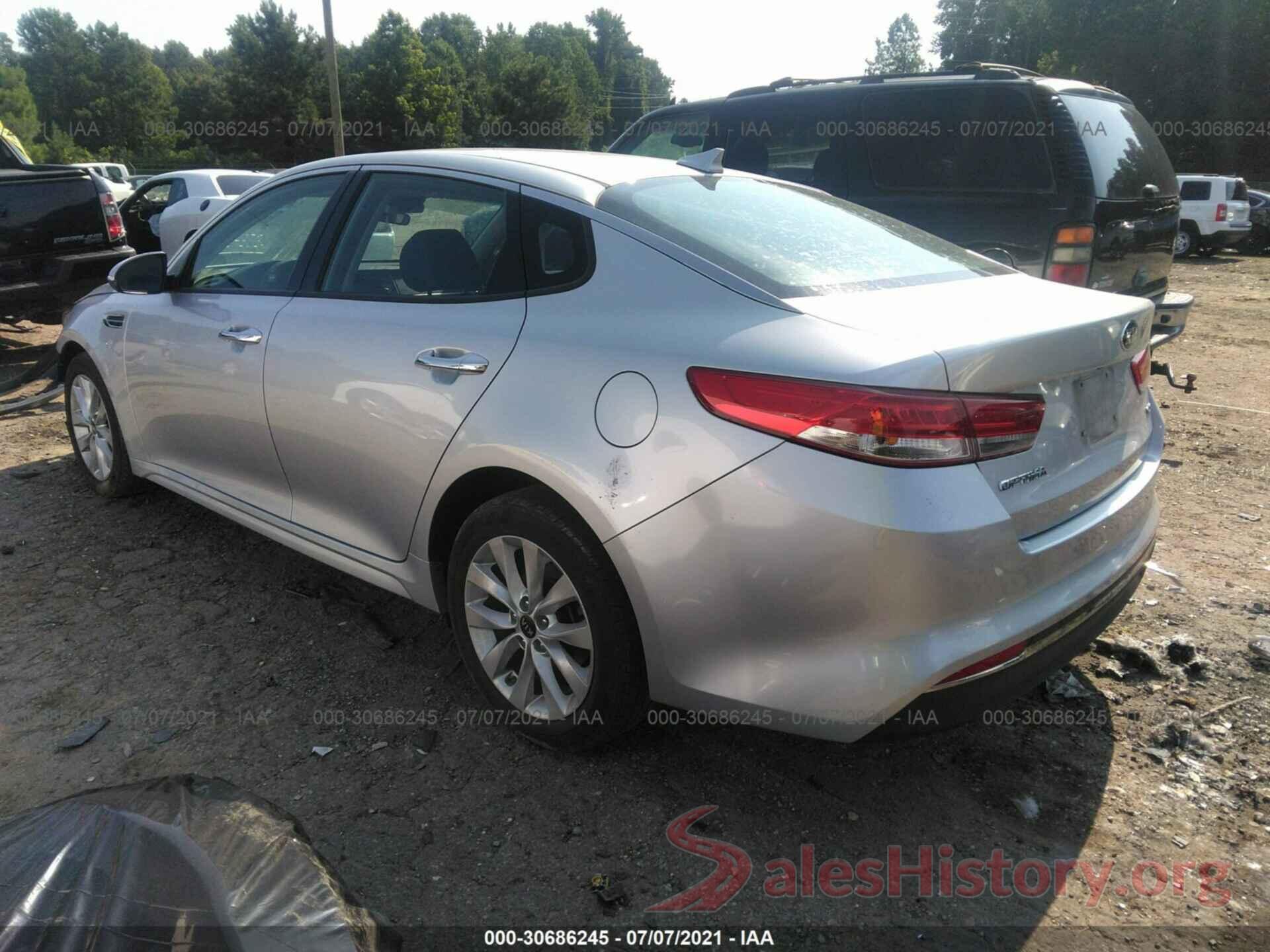 5XXGU4L32GG053453 2016 KIA OPTIMA