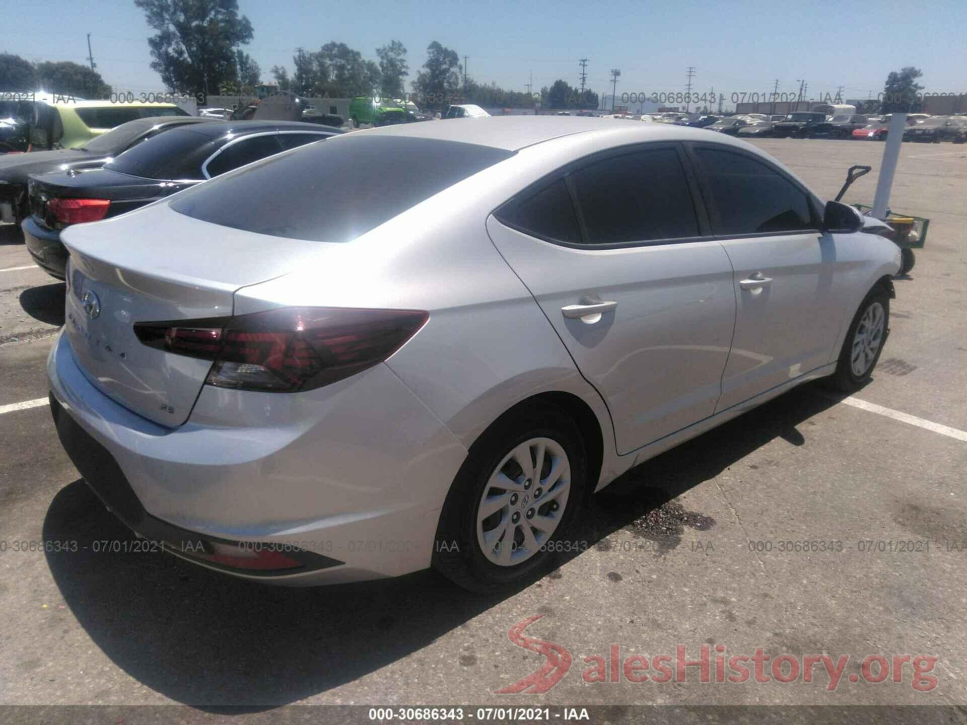 5NPD74LF6LH501874 2020 HYUNDAI ELANTRA