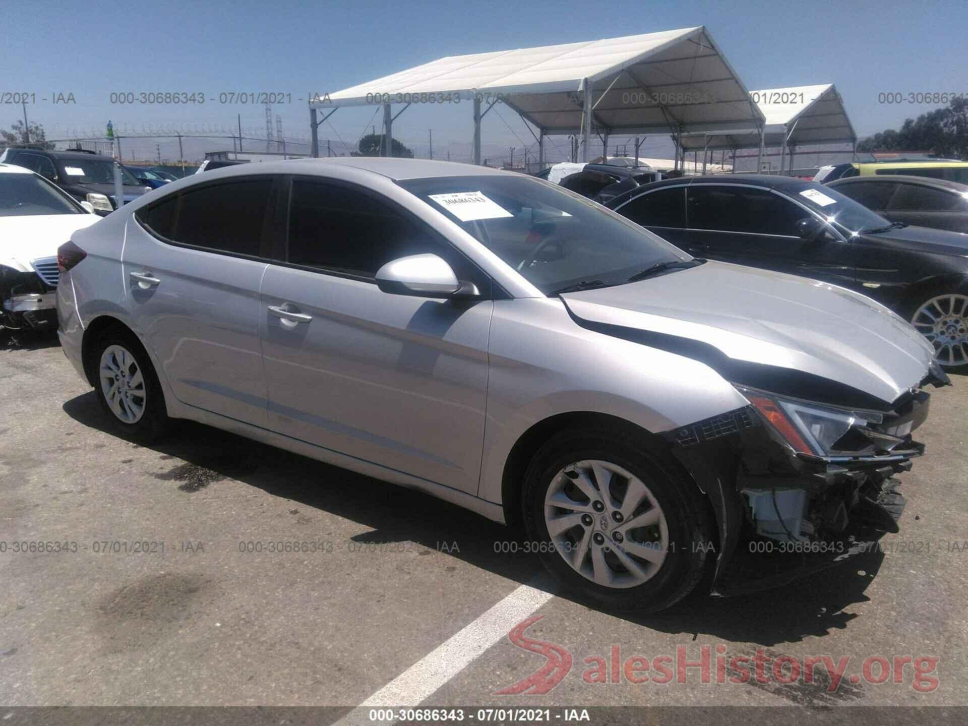 5NPD74LF6LH501874 2020 HYUNDAI ELANTRA