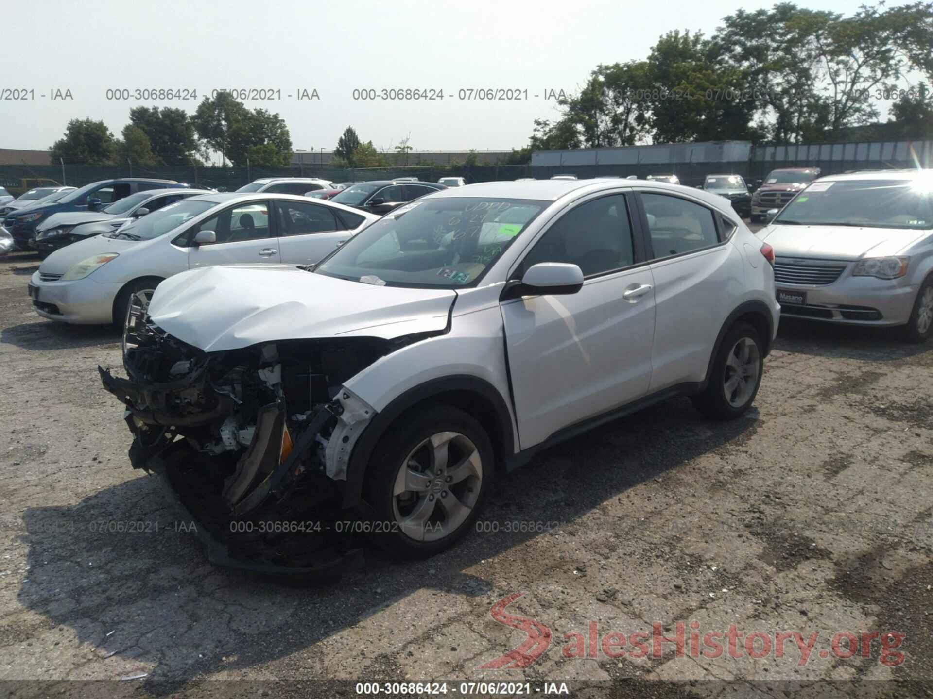 3CZRU6H31KM706711 2019 HONDA HR-V