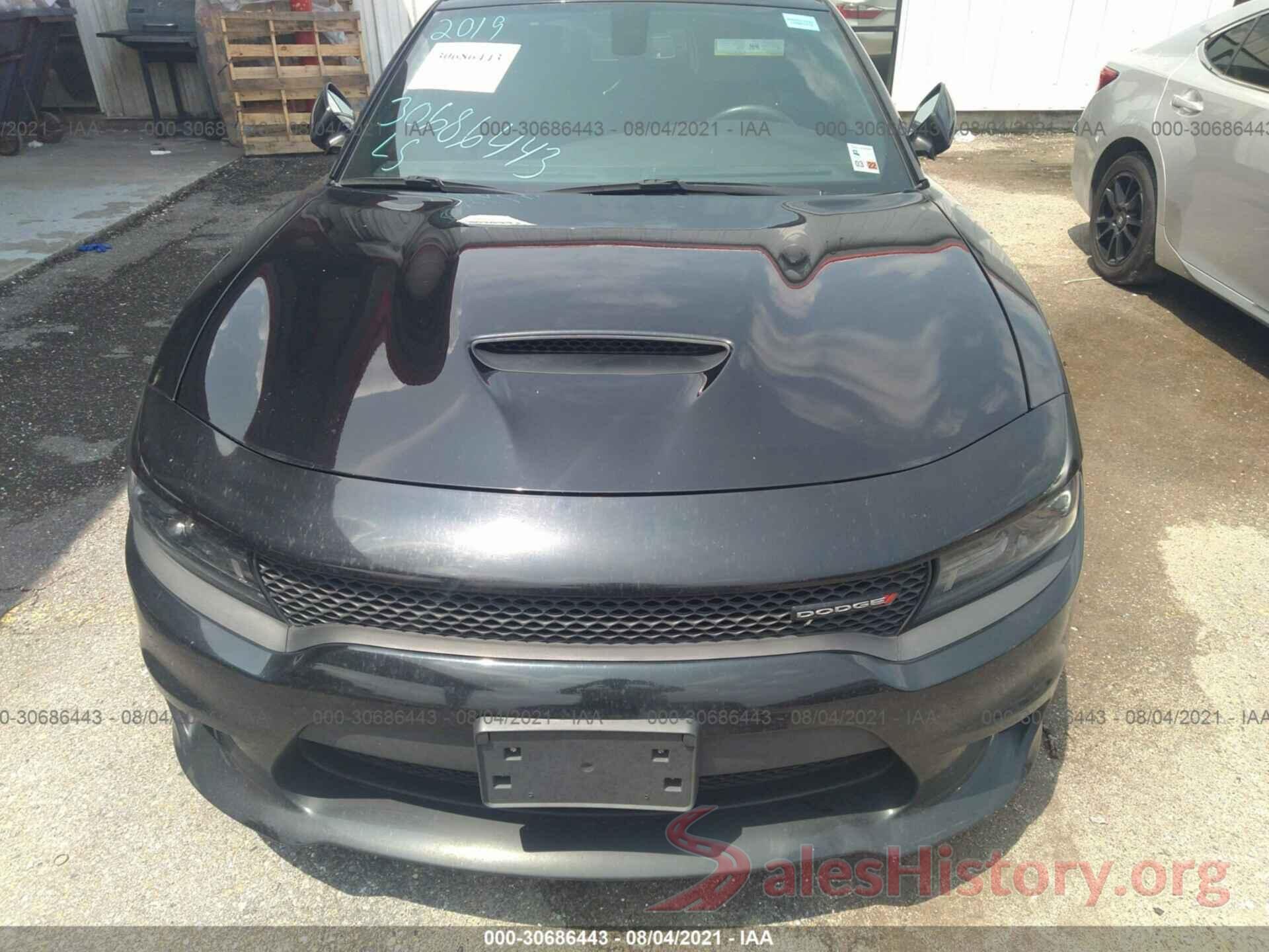 2C3CDXHG0KH630504 2019 DODGE CHARGER