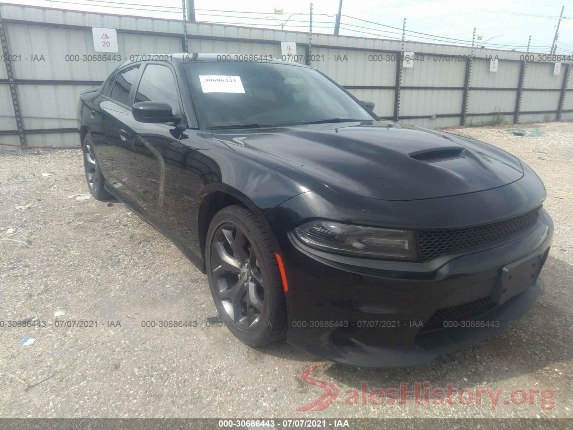 2C3CDXHG0KH630504 2019 DODGE CHARGER