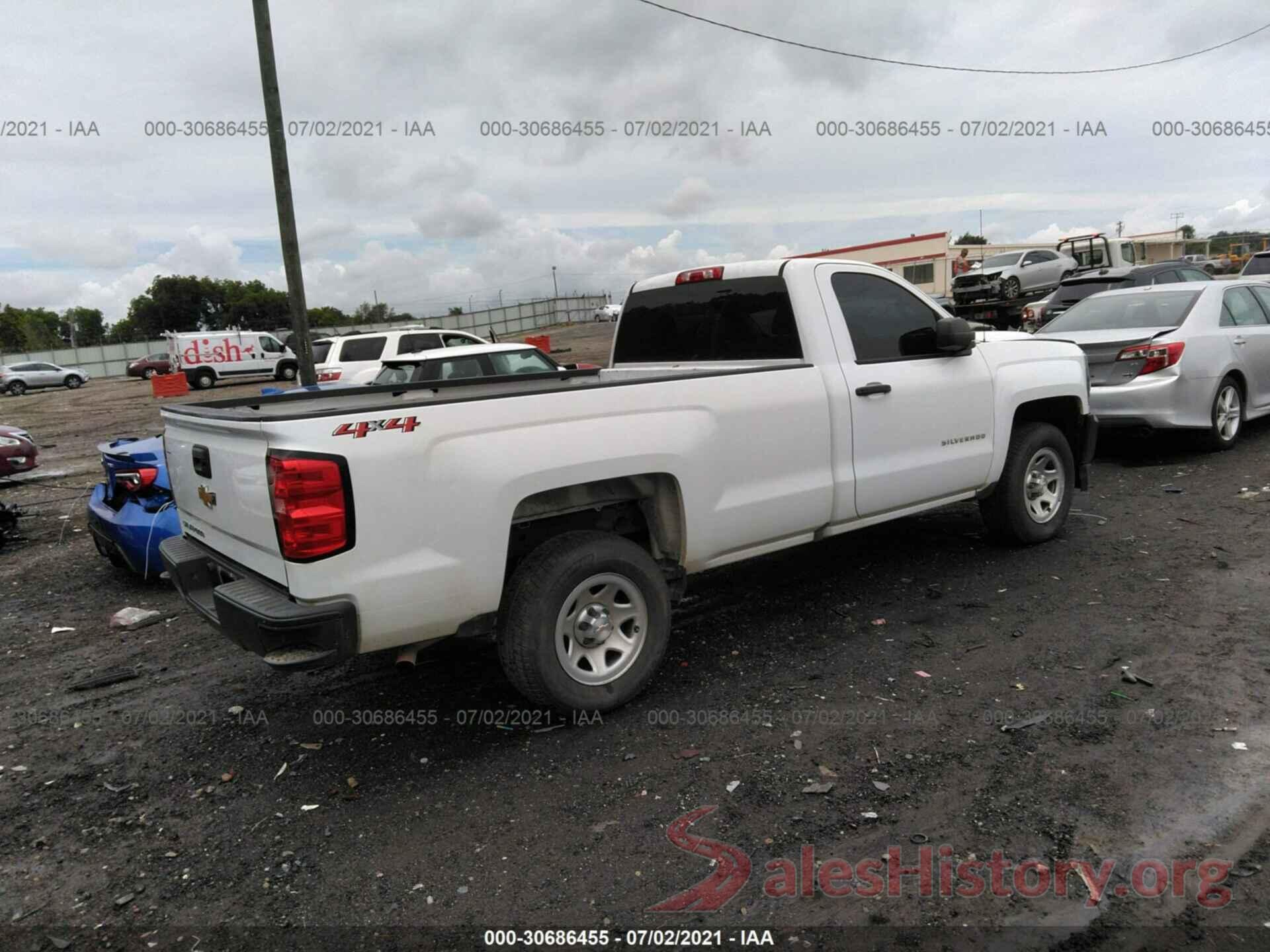 1GCNKNEC3JZ262110 2018 CHEVROLET SILVERADO 1500