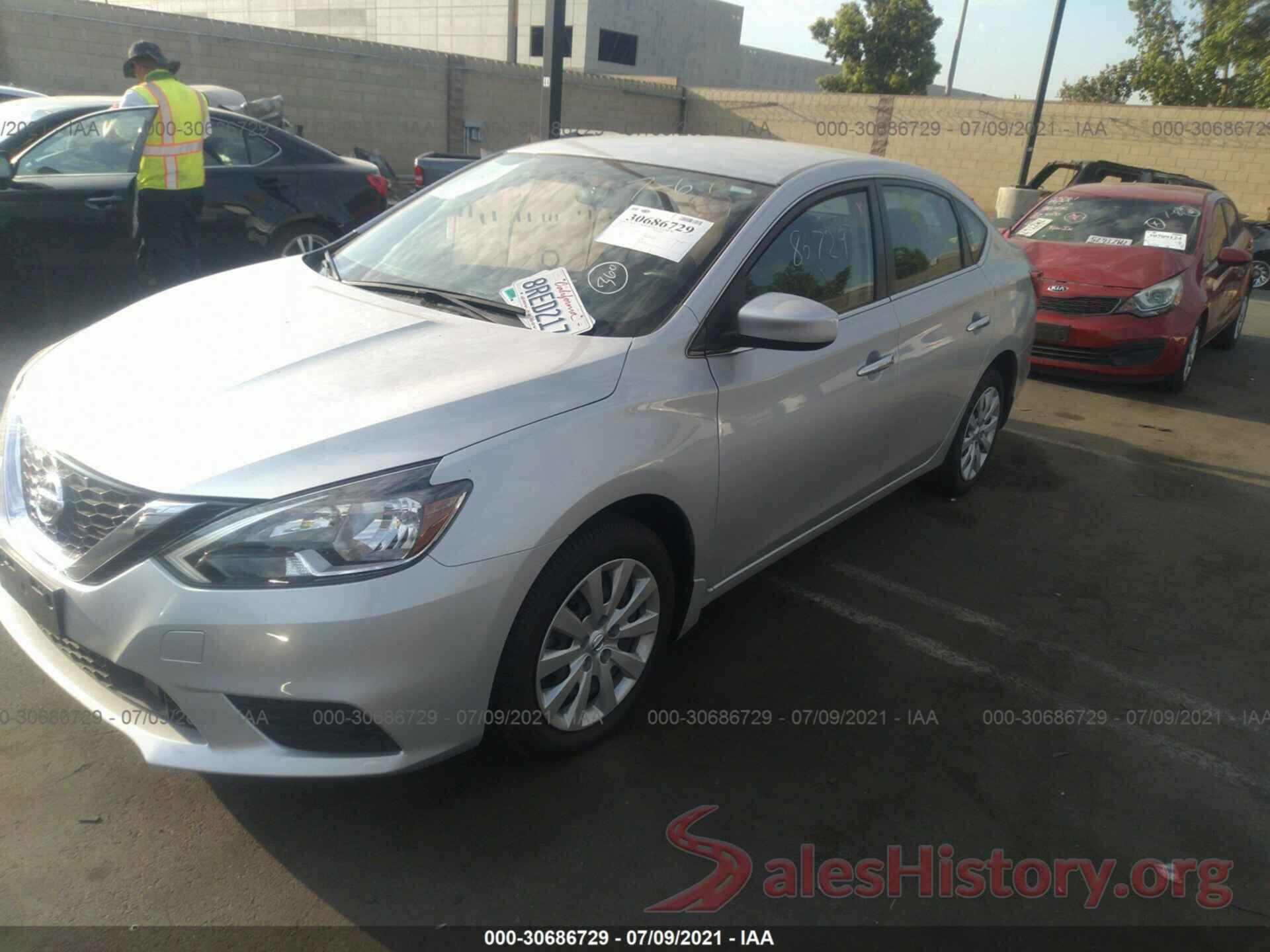 3N1AB7AP2KY427775 2019 NISSAN SENTRA