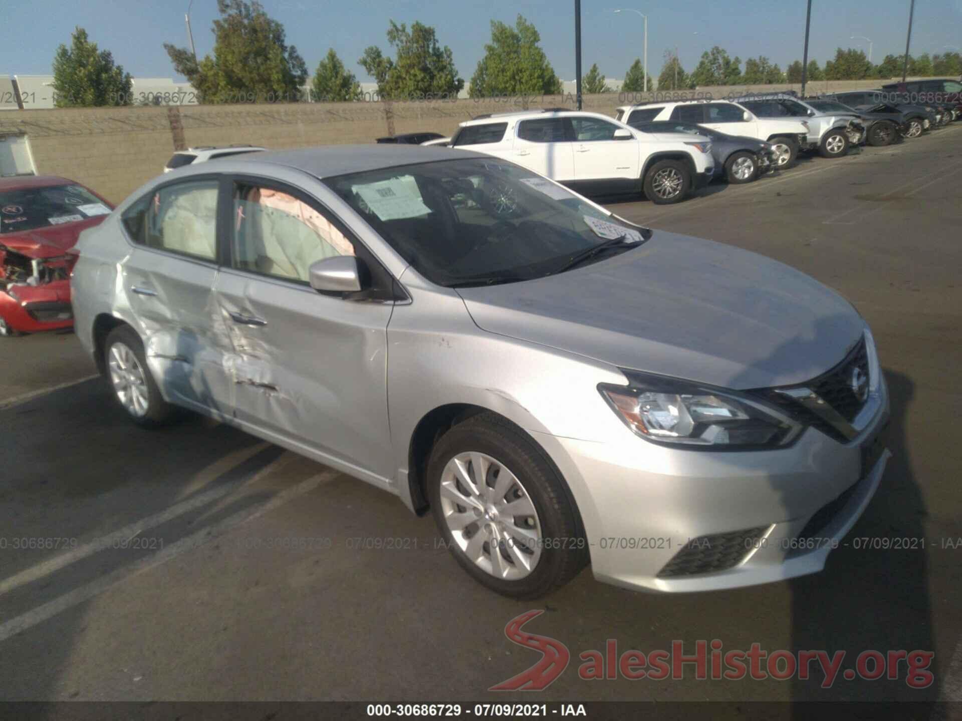 3N1AB7AP2KY427775 2019 NISSAN SENTRA