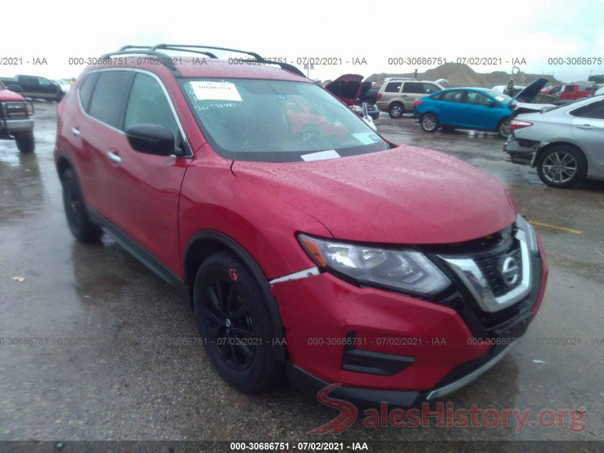 5N1AT2MTXHC801536 2017 NISSAN ROGUE