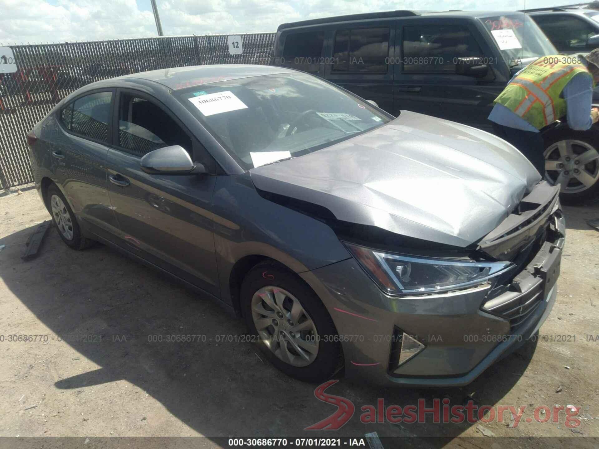 KMHD74LF6KU777505 2019 HYUNDAI ELANTRA