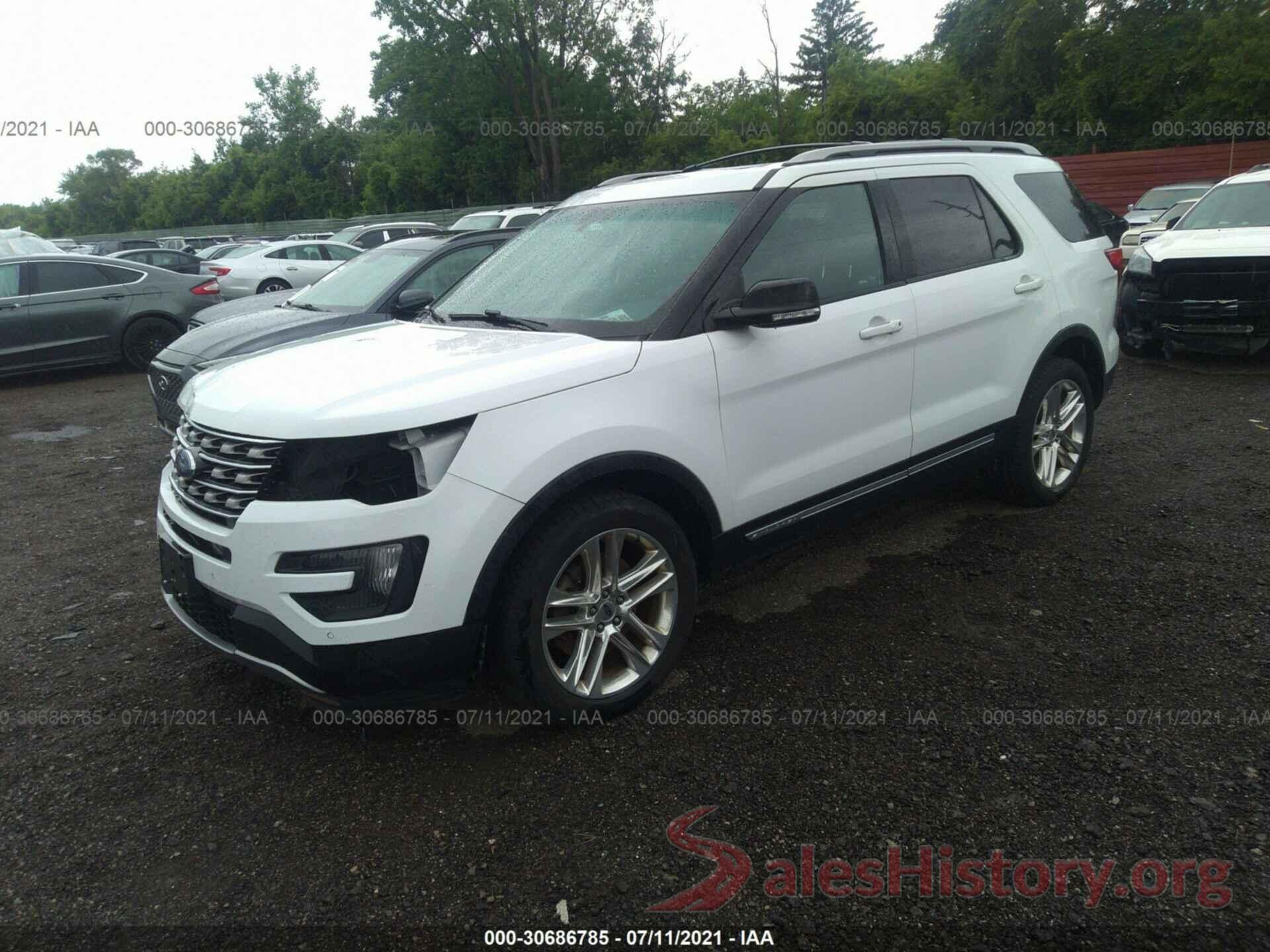 1FM5K8D89GGA23708 2016 FORD EXPLORER