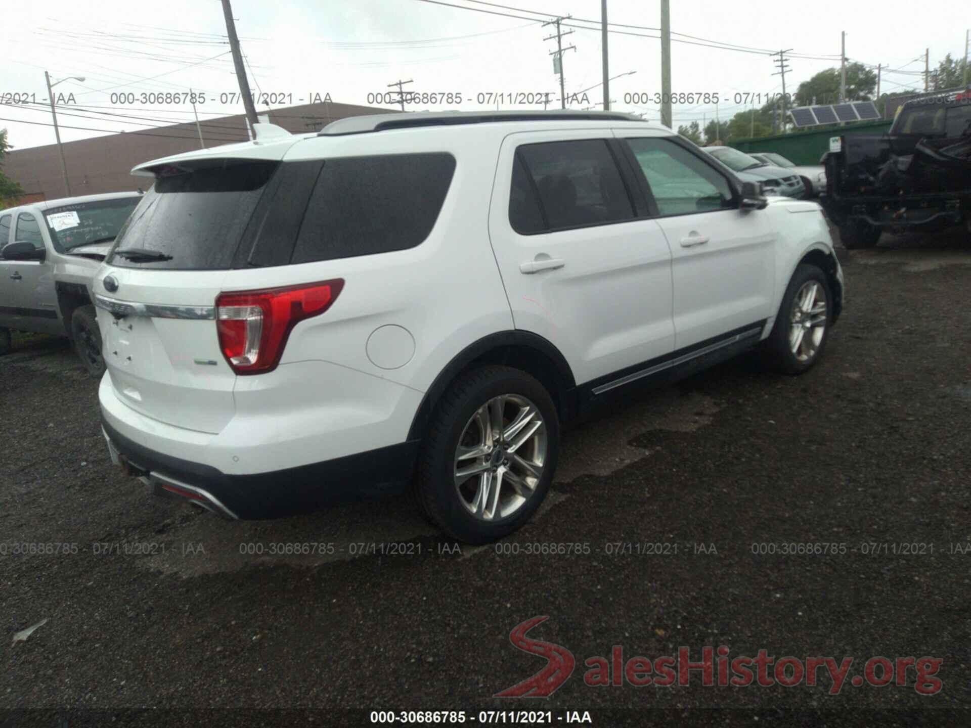 1FM5K8D89GGA23708 2016 FORD EXPLORER