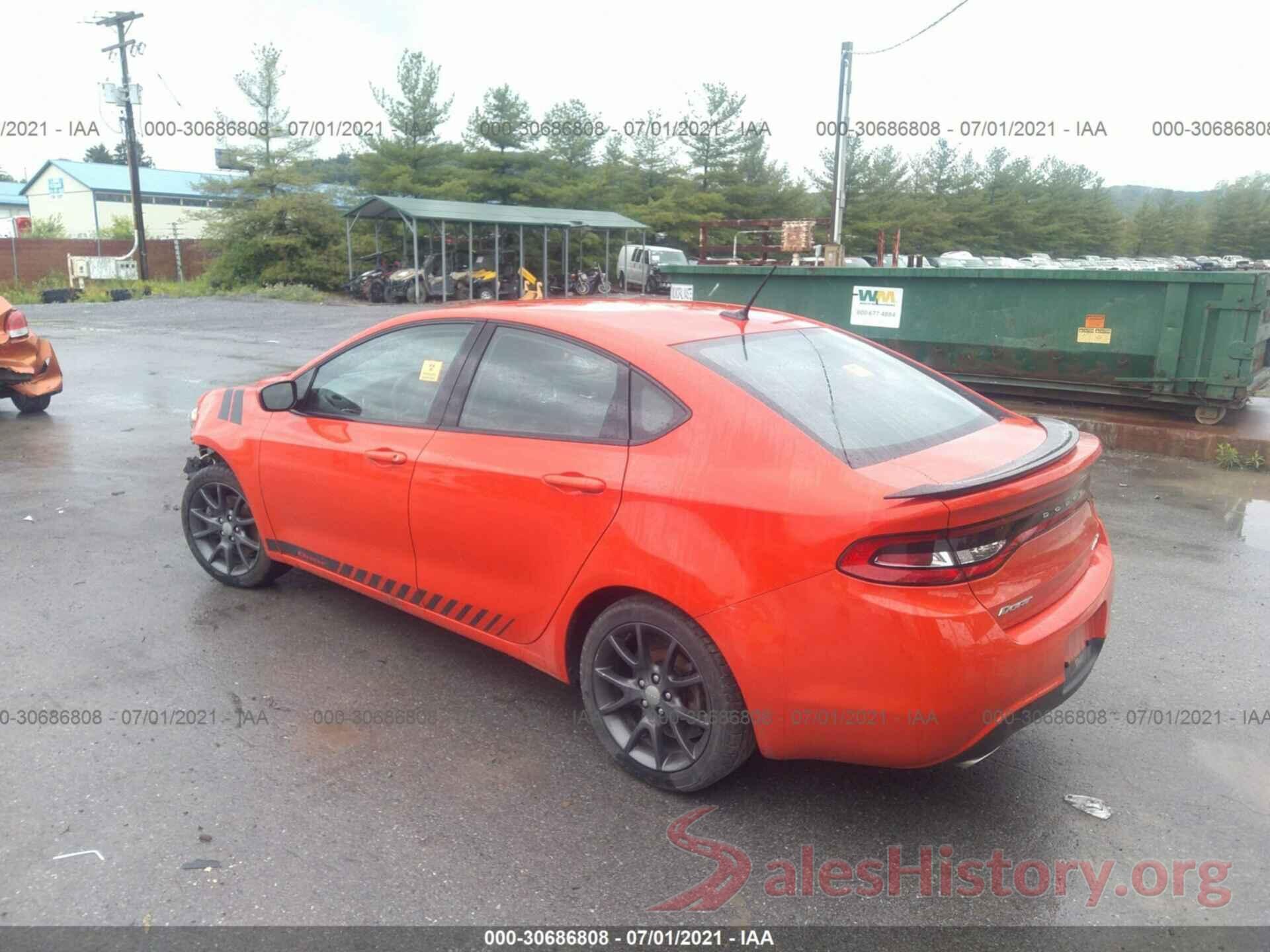 1C3CDFBB9GD738714 2016 DODGE DART