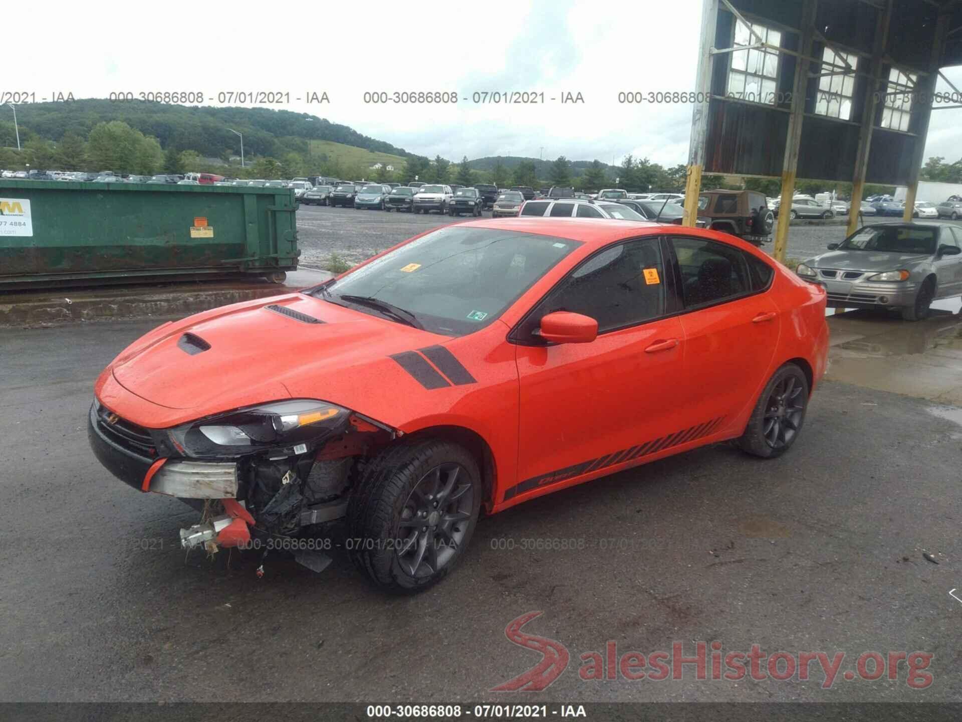 1C3CDFBB9GD738714 2016 DODGE DART