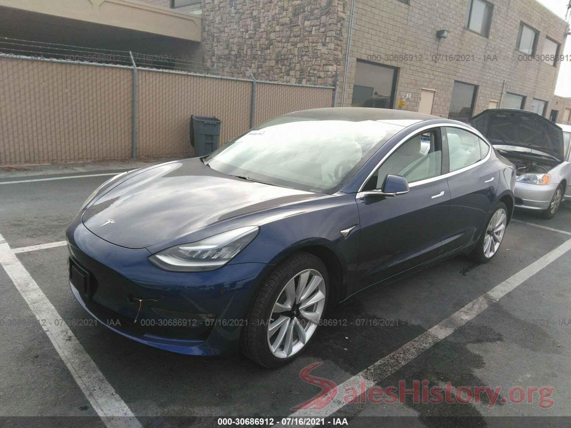 5YJ3E1EB0LF796057 2020 TESLA MODEL 3