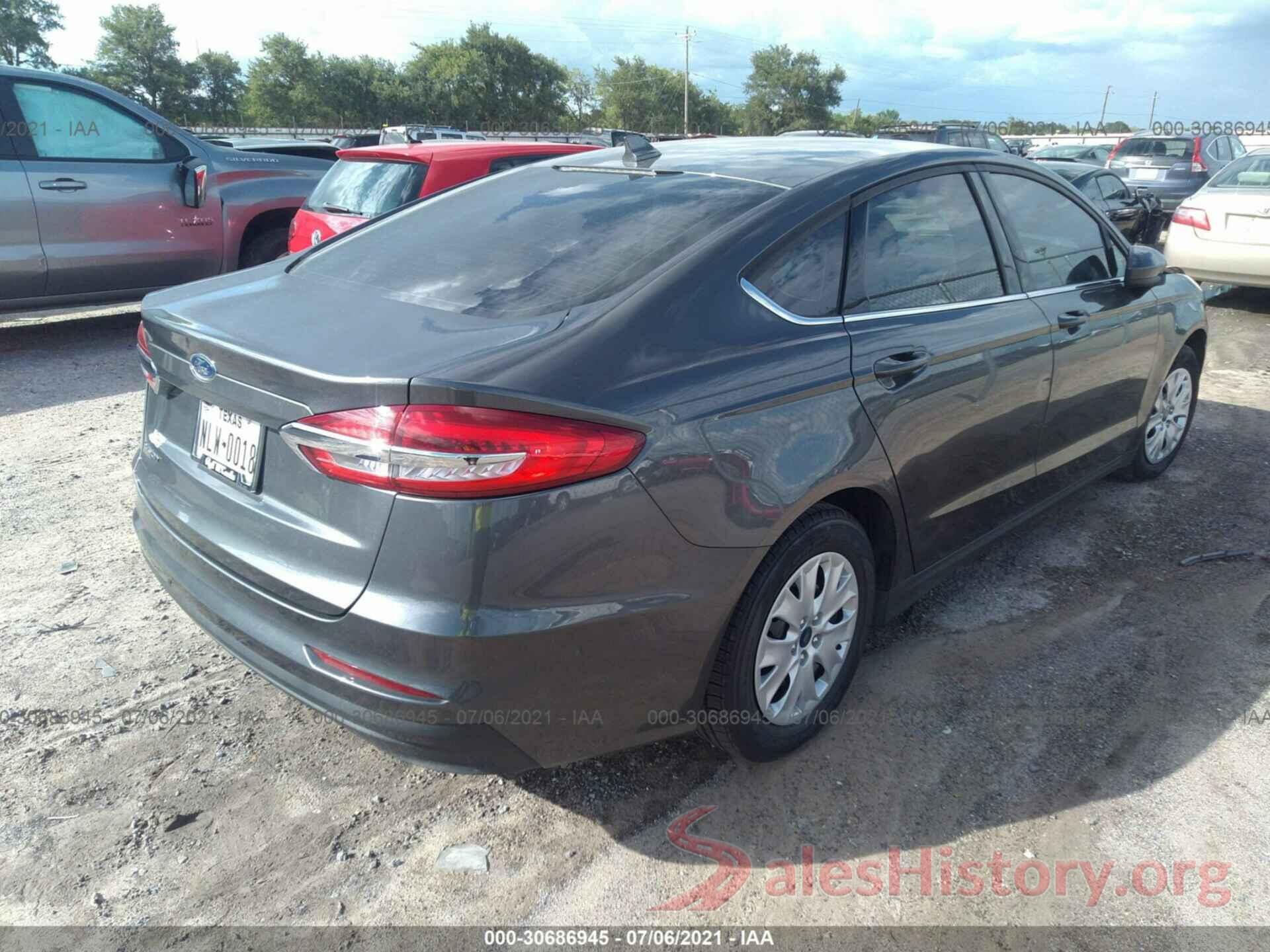 3FA6P0G77LR232260 2020 FORD FUSION