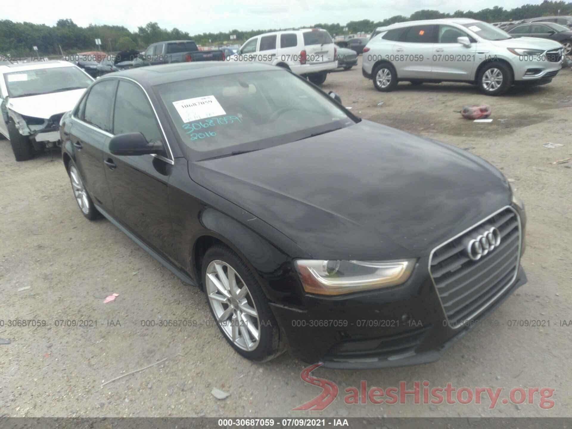 WAUAFAFL1GA003906 2016 AUDI A4