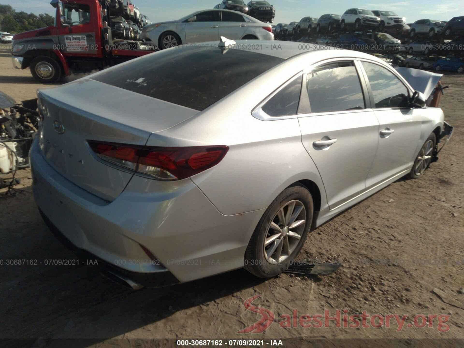 5NPE24AF8KH795735 2019 HYUNDAI SONATA