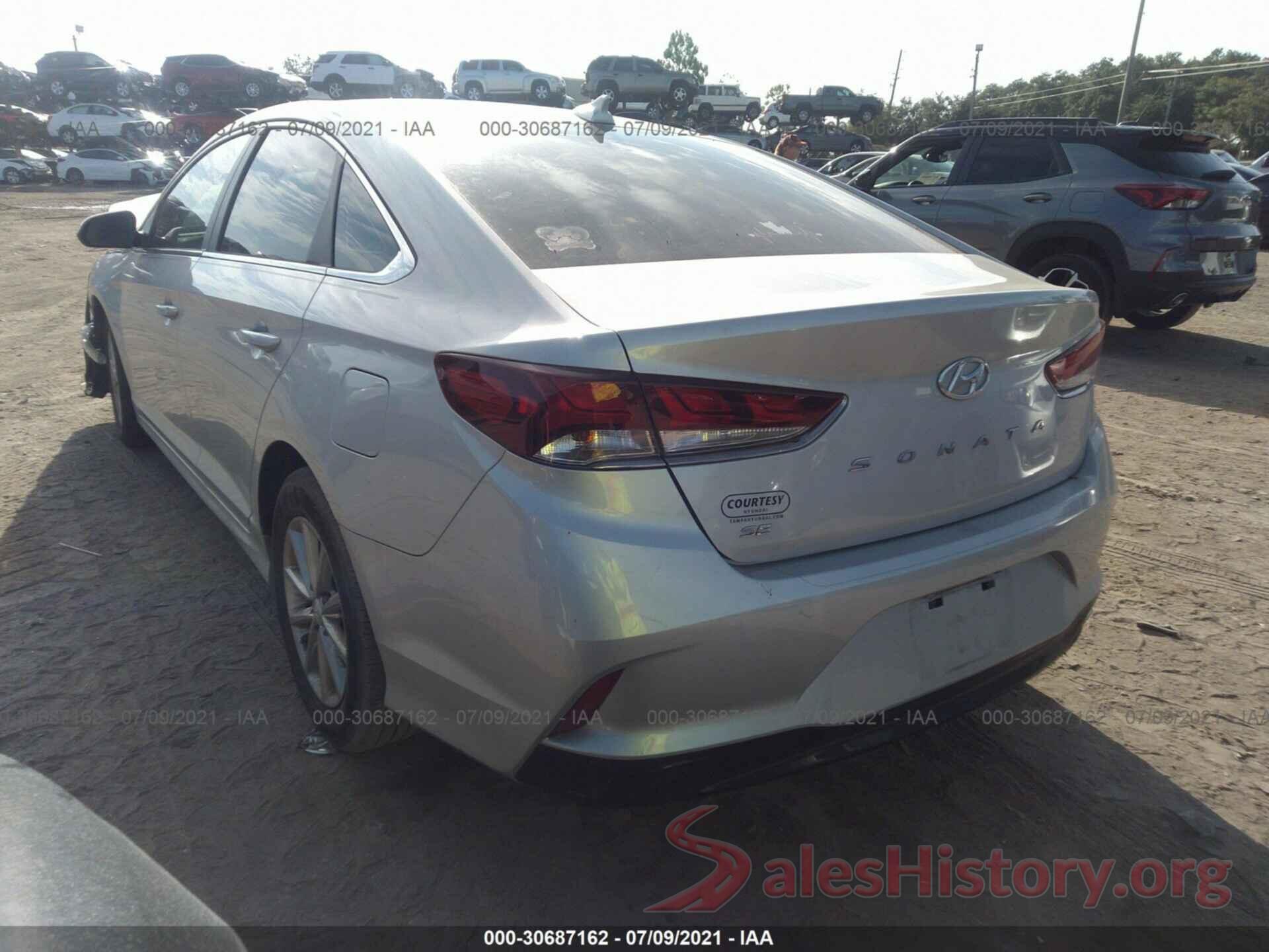 5NPE24AF8KH795735 2019 HYUNDAI SONATA