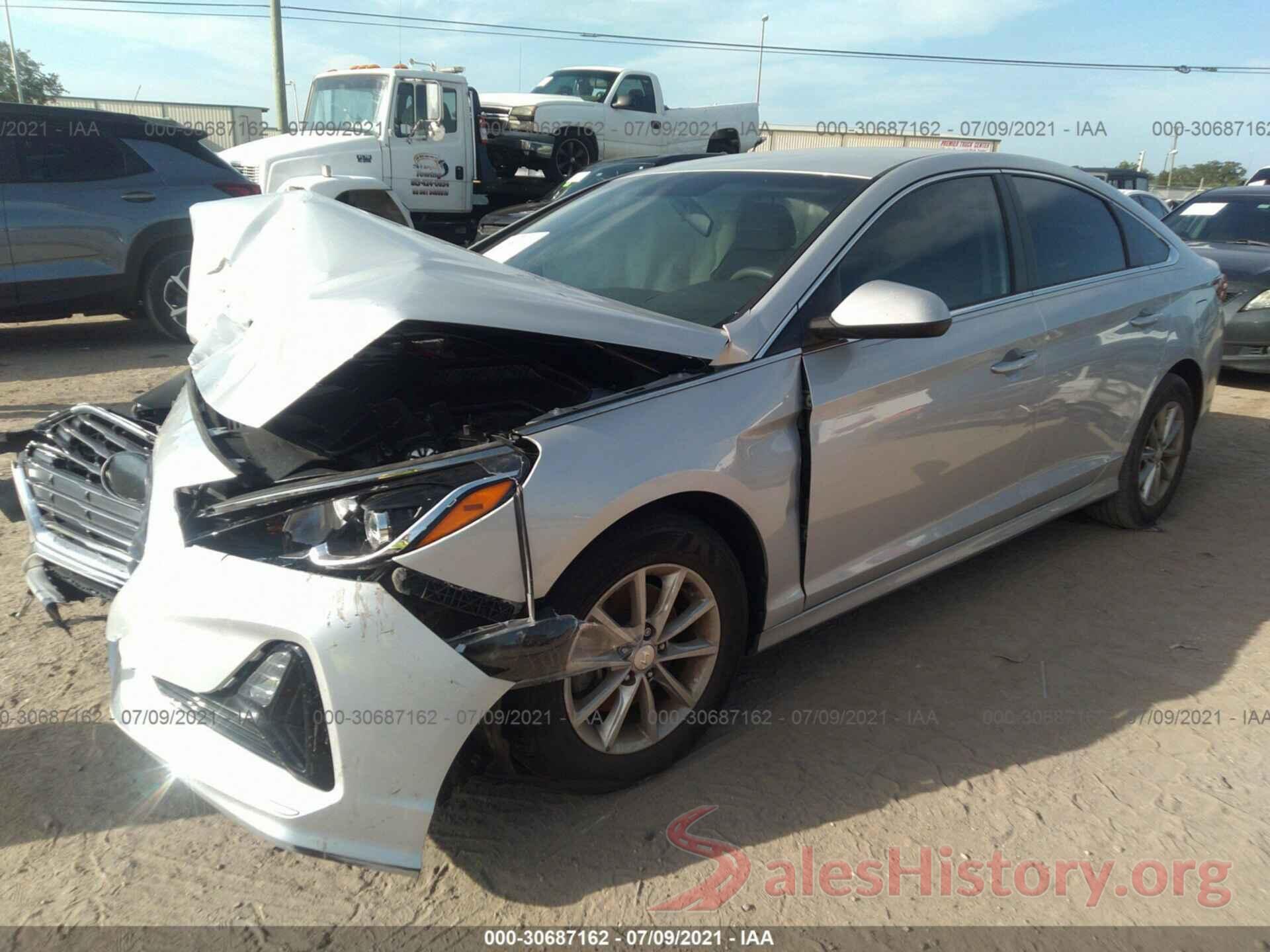 5NPE24AF8KH795735 2019 HYUNDAI SONATA