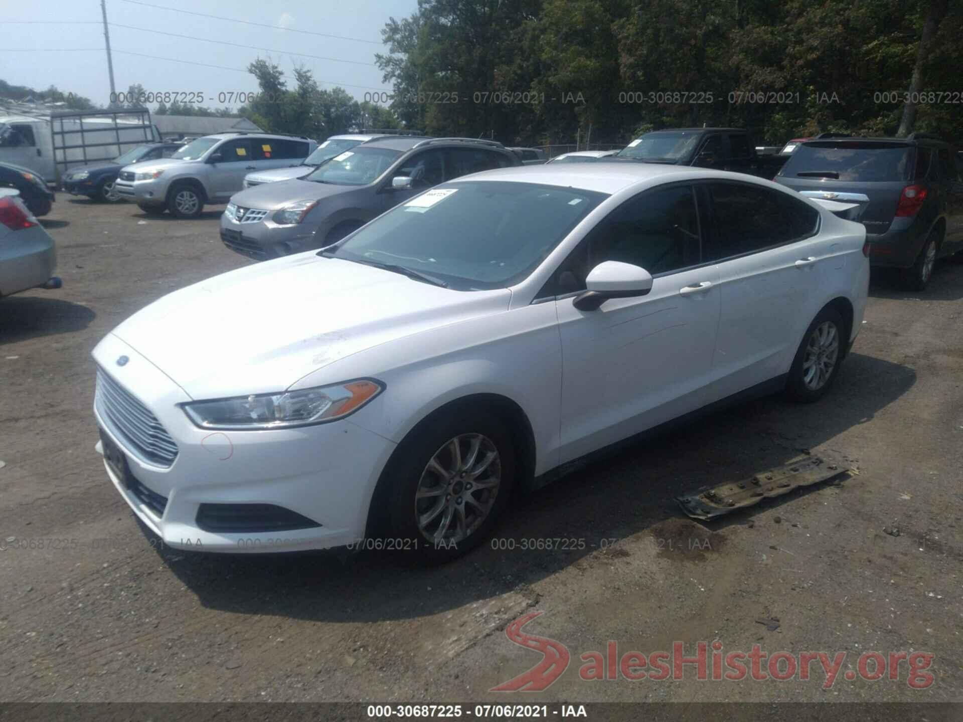 3FA6P0G79GR324346 2016 FORD FUSION