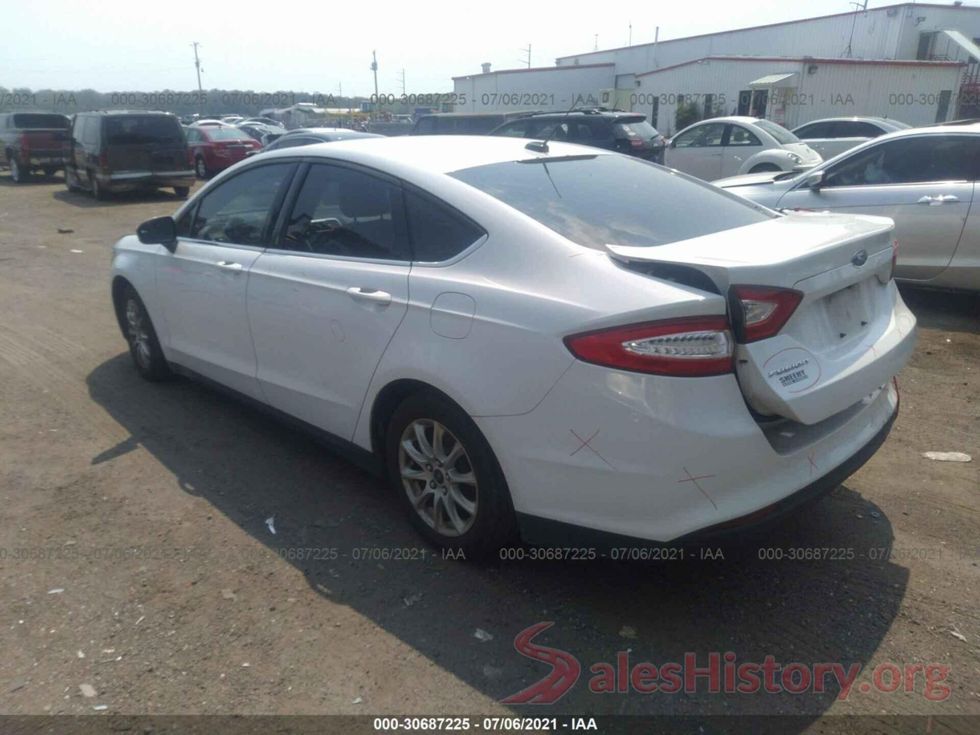 3FA6P0G79GR324346 2016 FORD FUSION