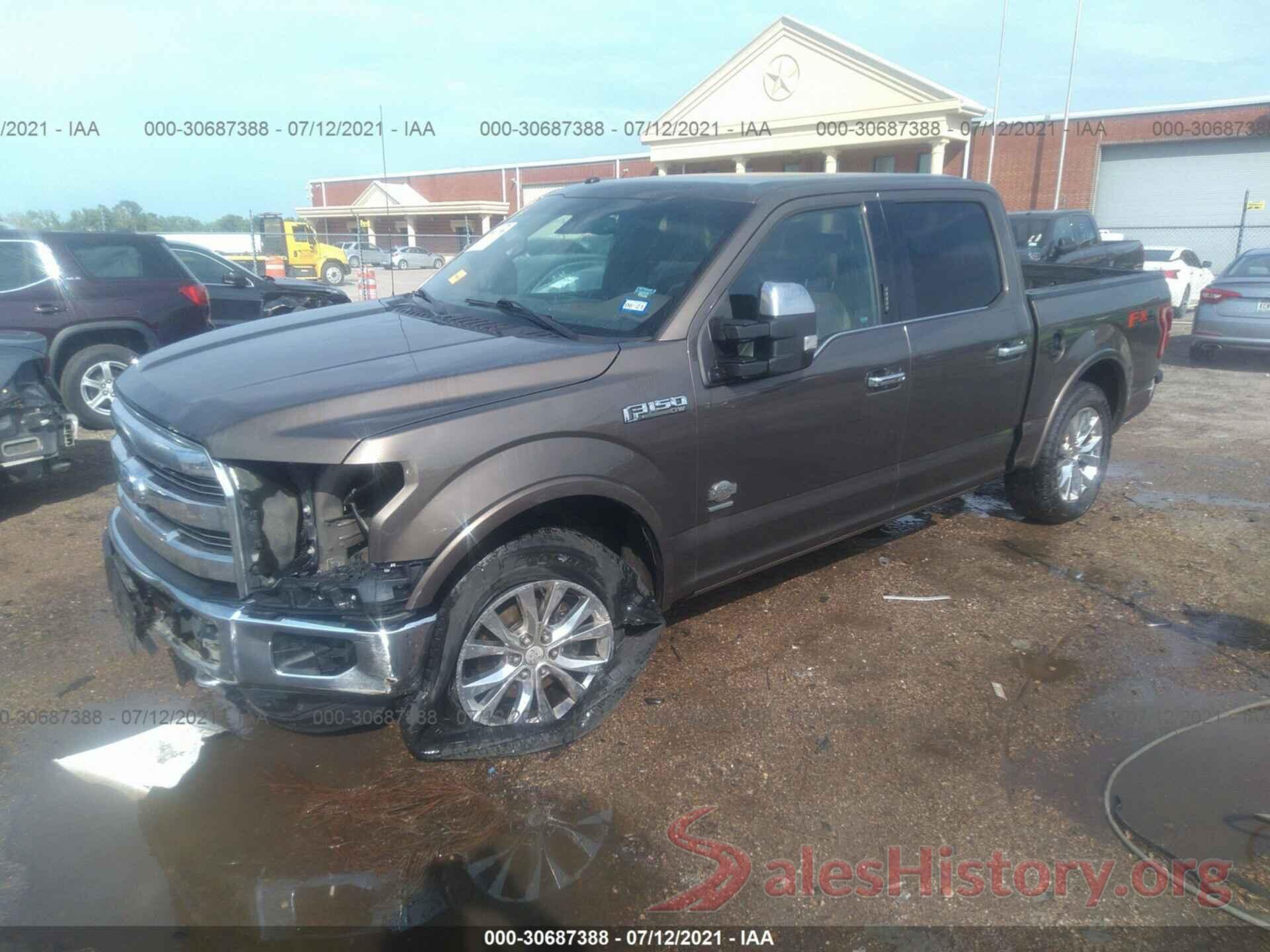 1FTEW1EGXGFA71696 2016 FORD F-150