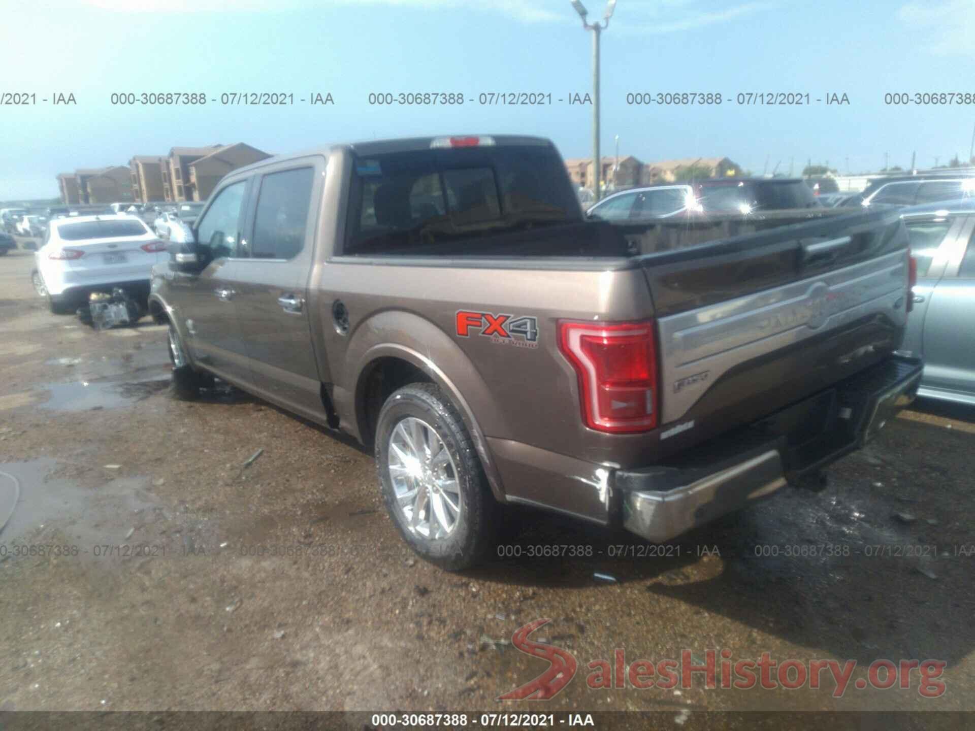 1FTEW1EGXGFA71696 2016 FORD F-150