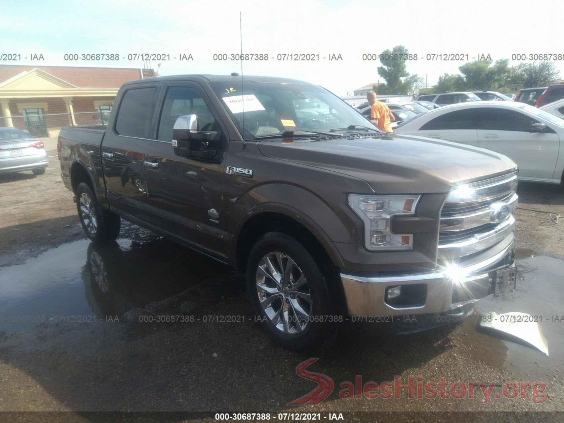 1FTEW1EGXGFA71696 2016 FORD F-150