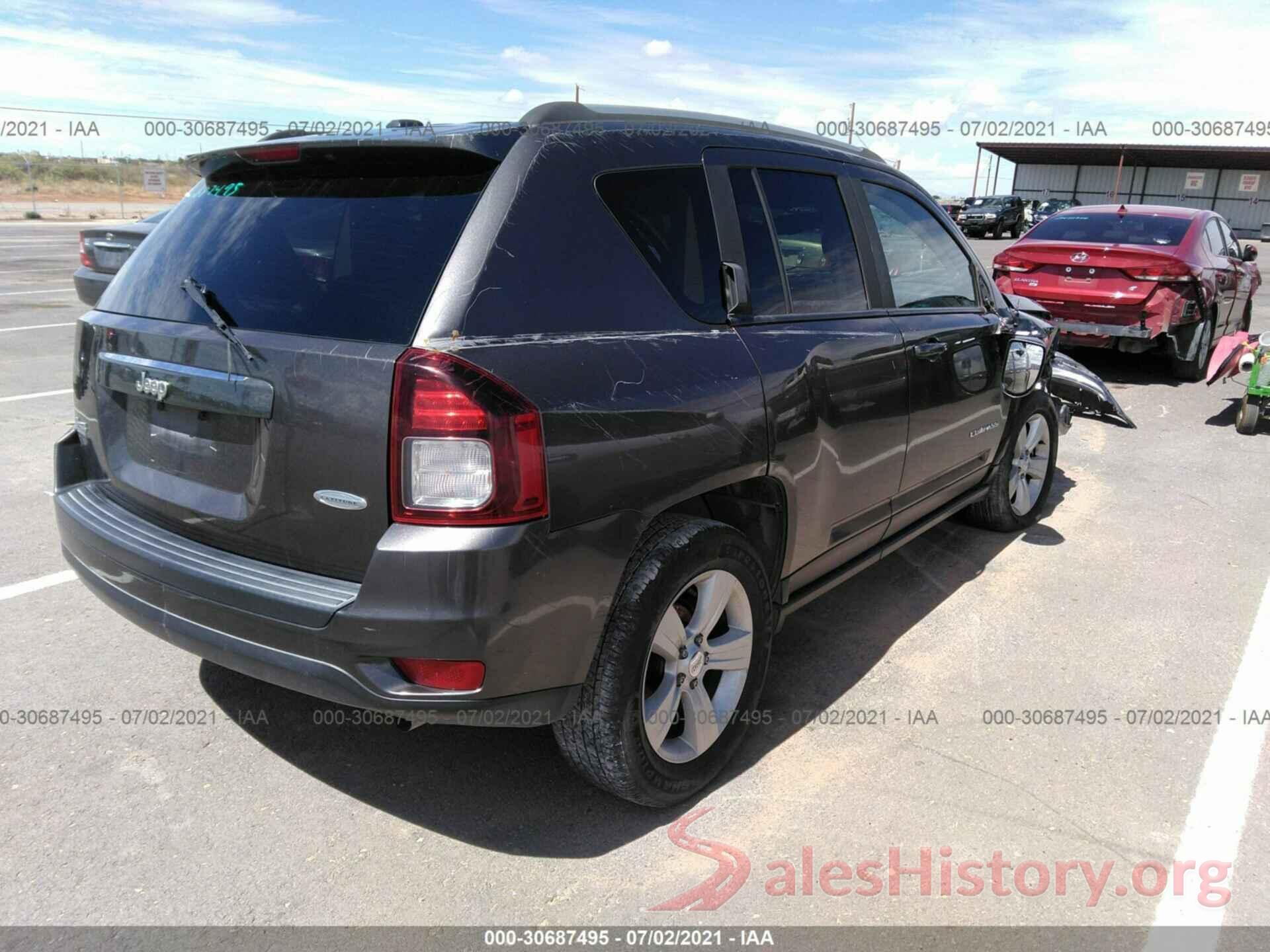 1C4NJDEB9GD663574 2016 JEEP COMPASS