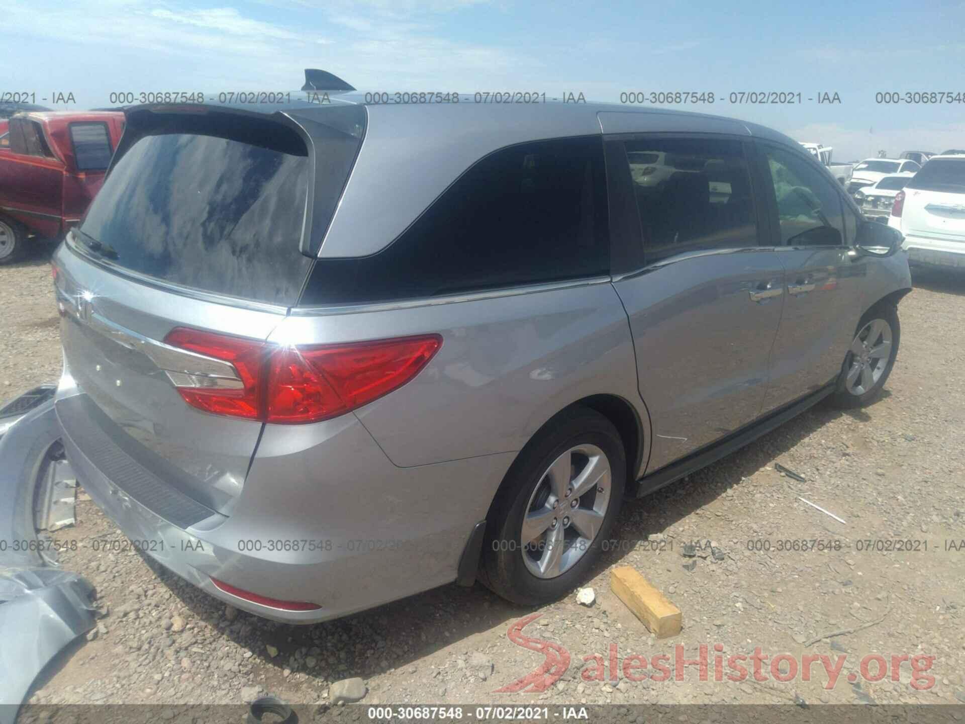 5FNRL6H74KB014474 2019 HONDA ODYSSEY