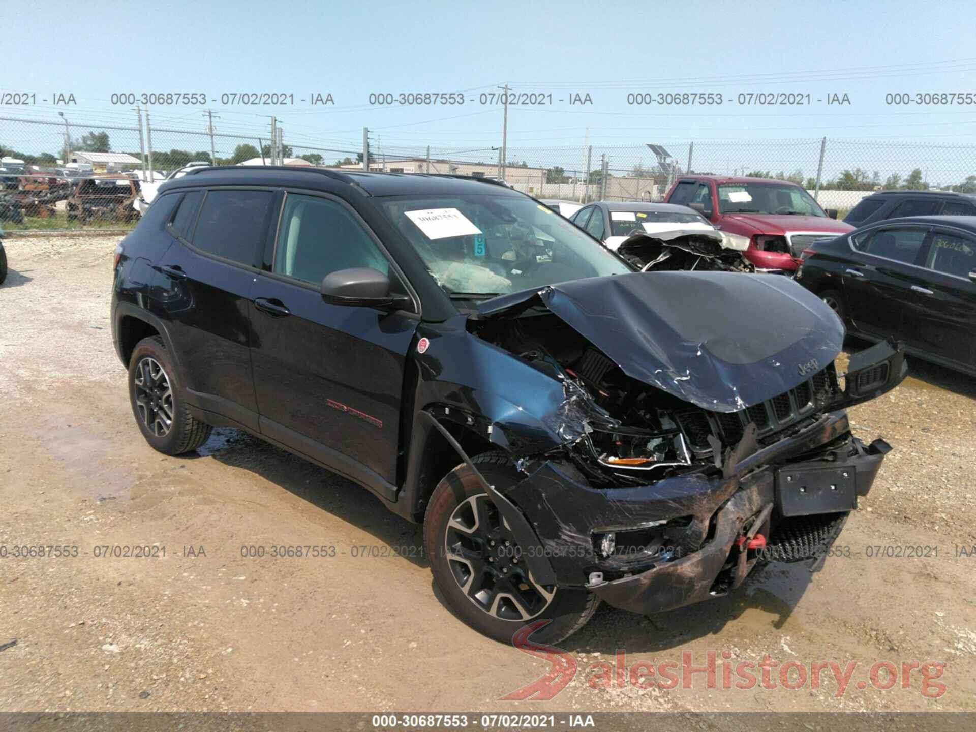 3C4NJDDB2MT501082 2021 JEEP COMPASS