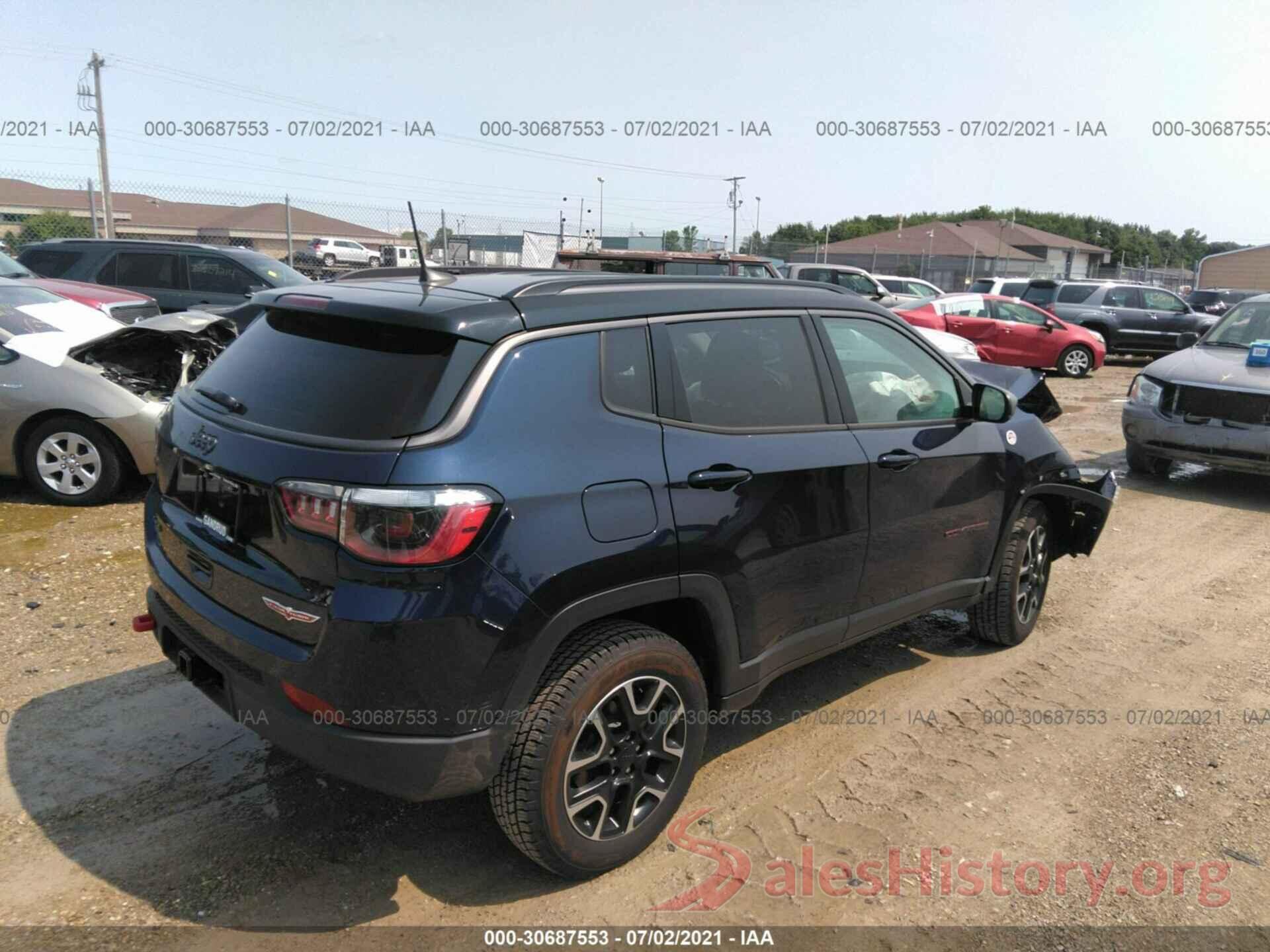 3C4NJDDB2MT501082 2021 JEEP COMPASS